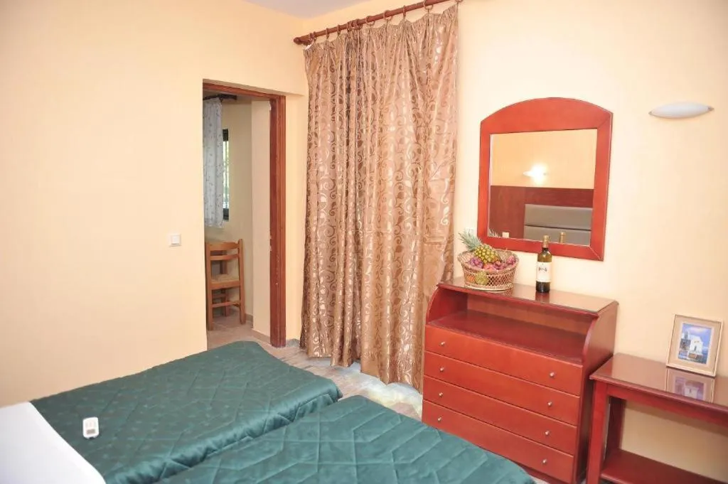 Bed in Kerkyra Beach Hotel & Apartments