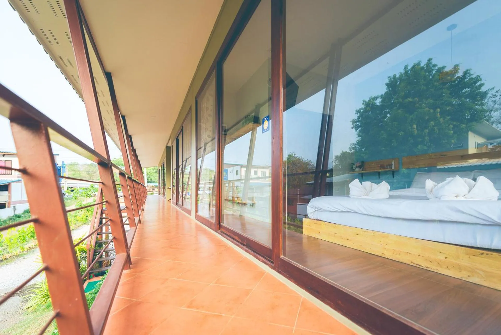 Bed in Wang Jai Kwang Space Inn