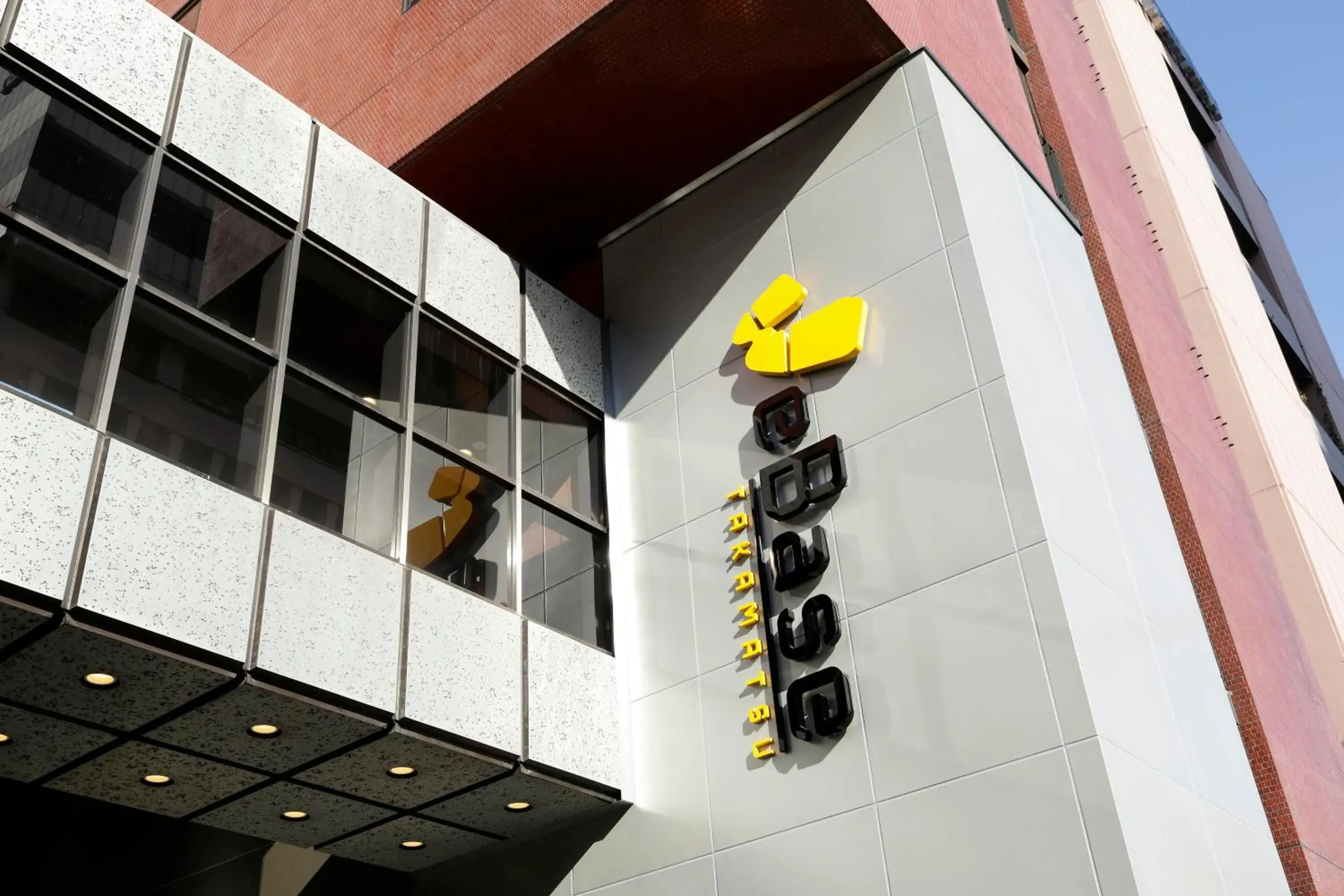 Facade/entrance in WeBase TAKAMATSU Facade/entrance in WeBase TAKAMATSU