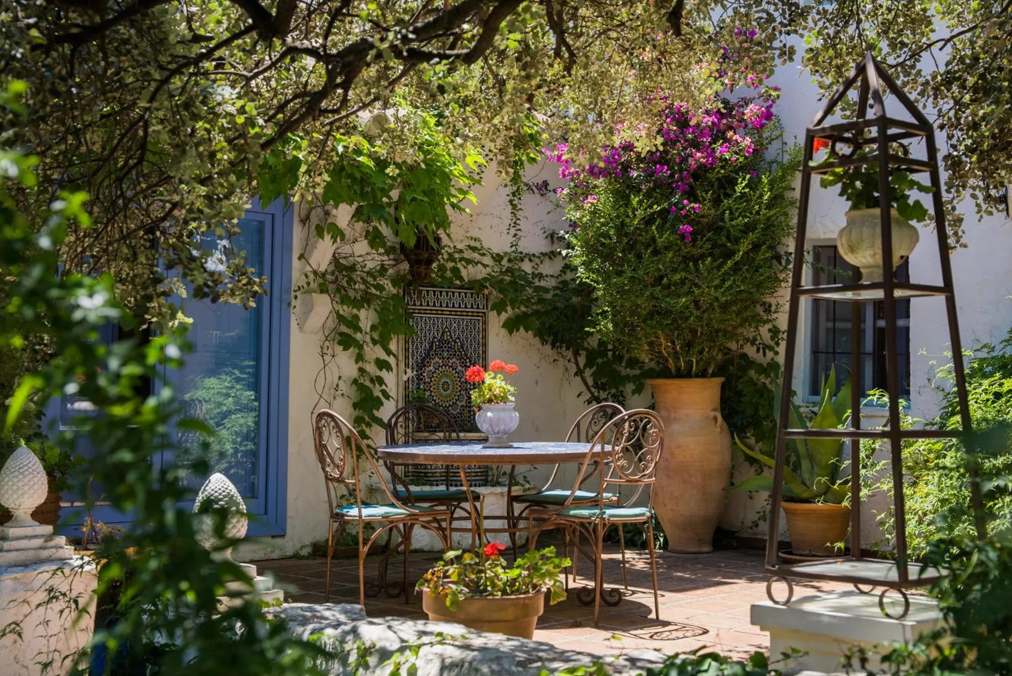 Patio in Los Pilares de Ronda Boutique & Hotel