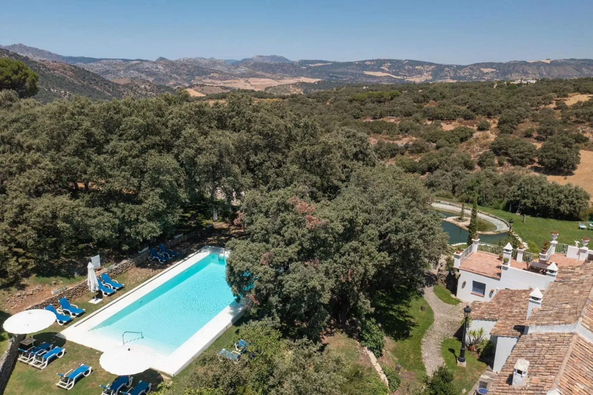 Property building in Los Pilares de Ronda Boutique & Hotel Property building in Los Pilares de Ronda Boutique & Hotel