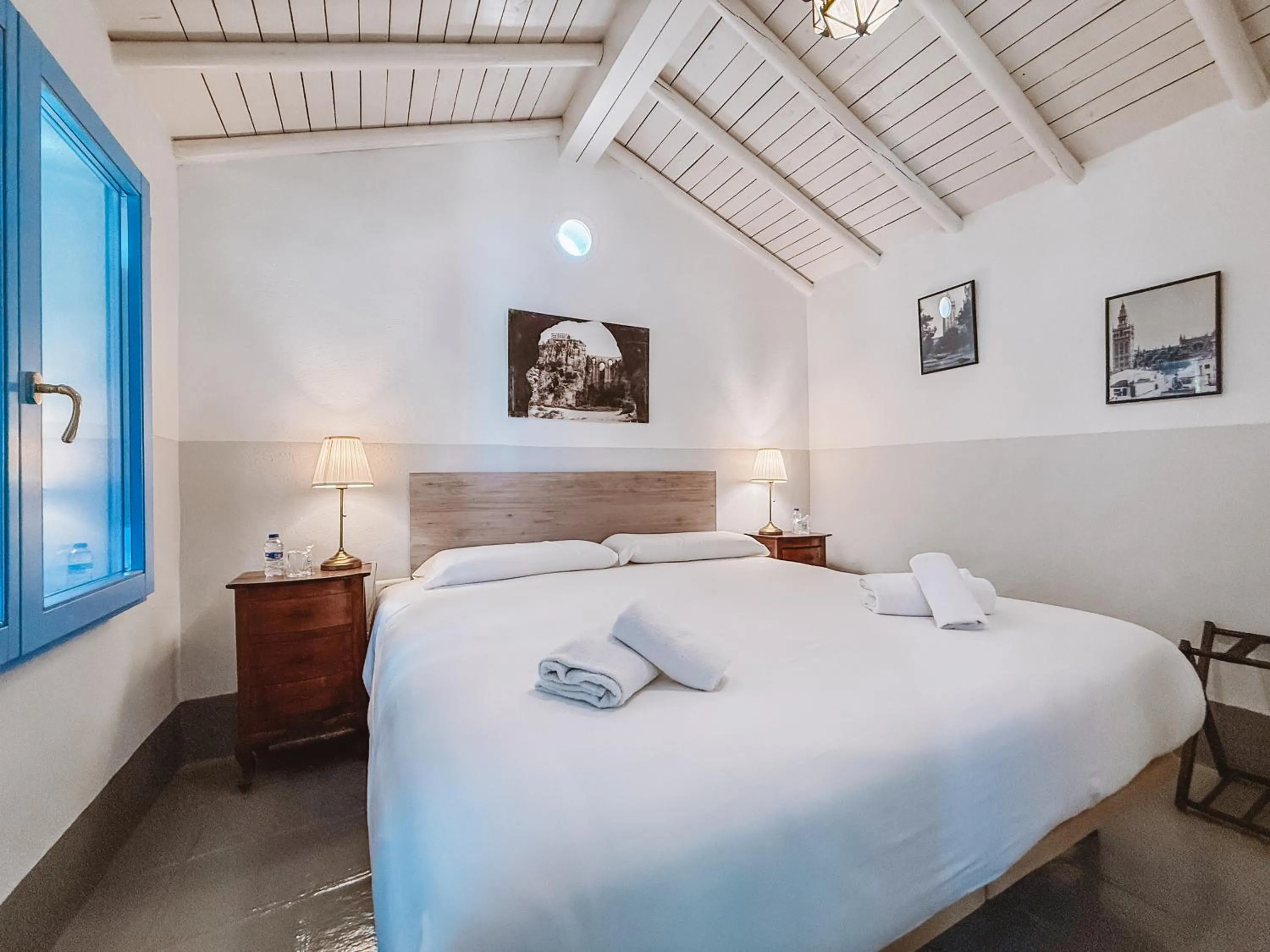 Bed in Los Pilares de Ronda Boutique & Hotel