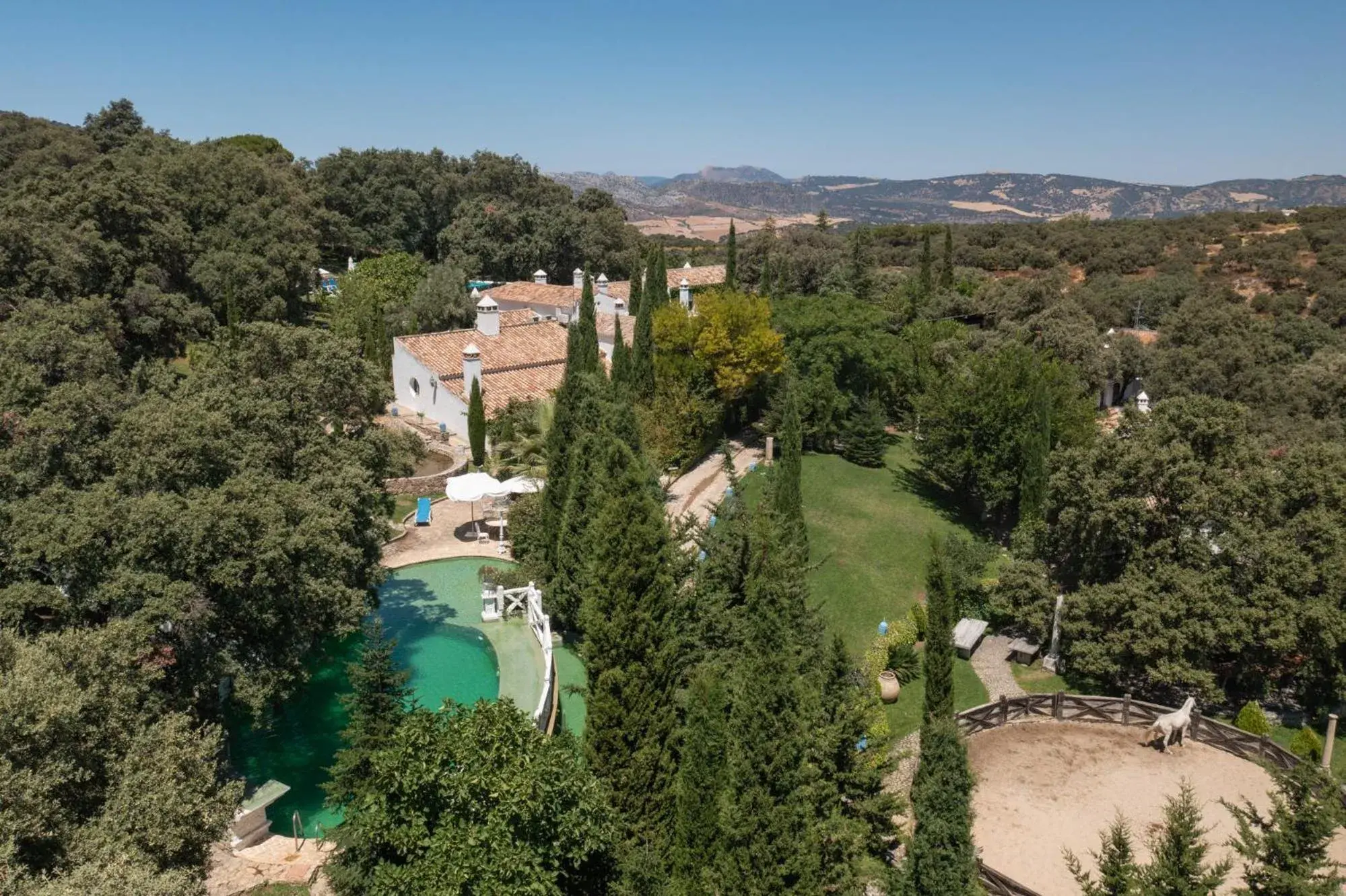 Property building in Los Pilares de Ronda Boutique & Hotel Property building in Los Pilares de Ronda Boutique & Hotel