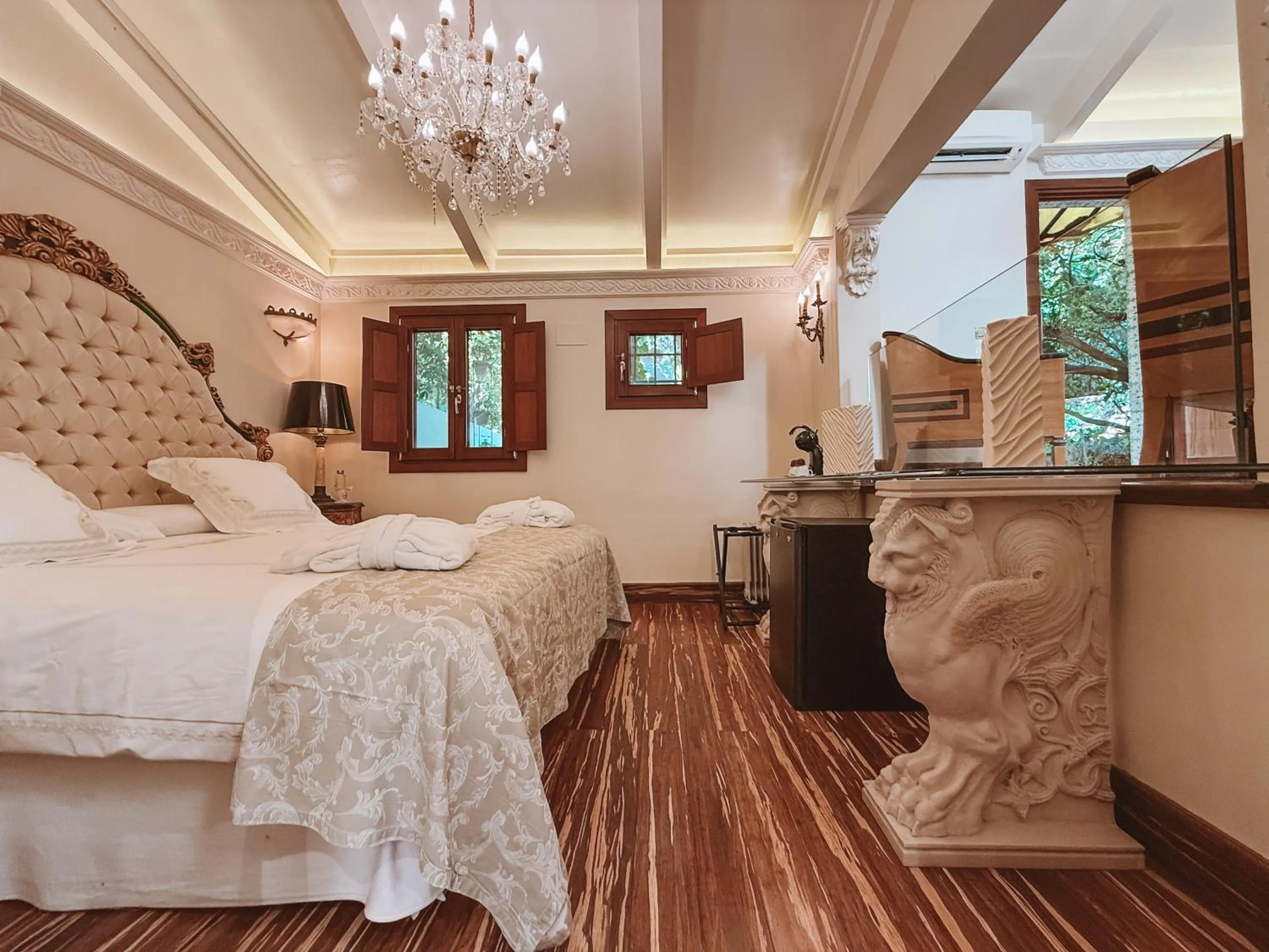 Bed in Los Pilares de Ronda Boutique & Hotel