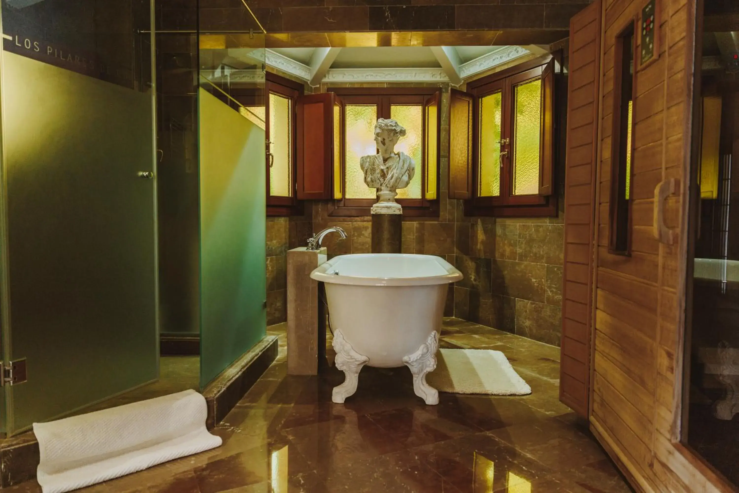 Shower in Los Pilares de Ronda Boutique & Hotel Shower in Los Pilares de Ronda Boutique & Hotel