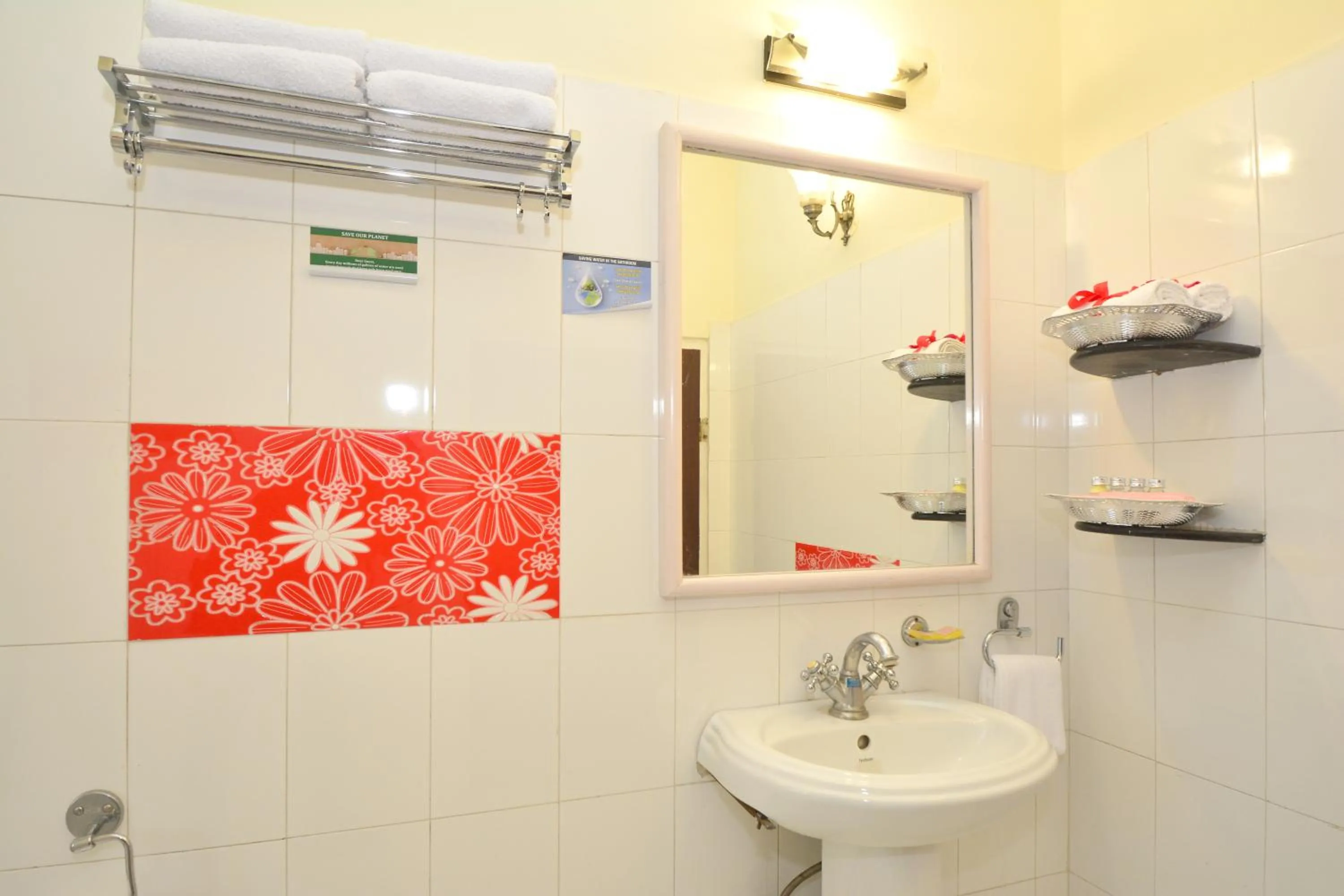 Bathroom in Mahal Khandela-A Heritage Hotel In Jaipur City Center