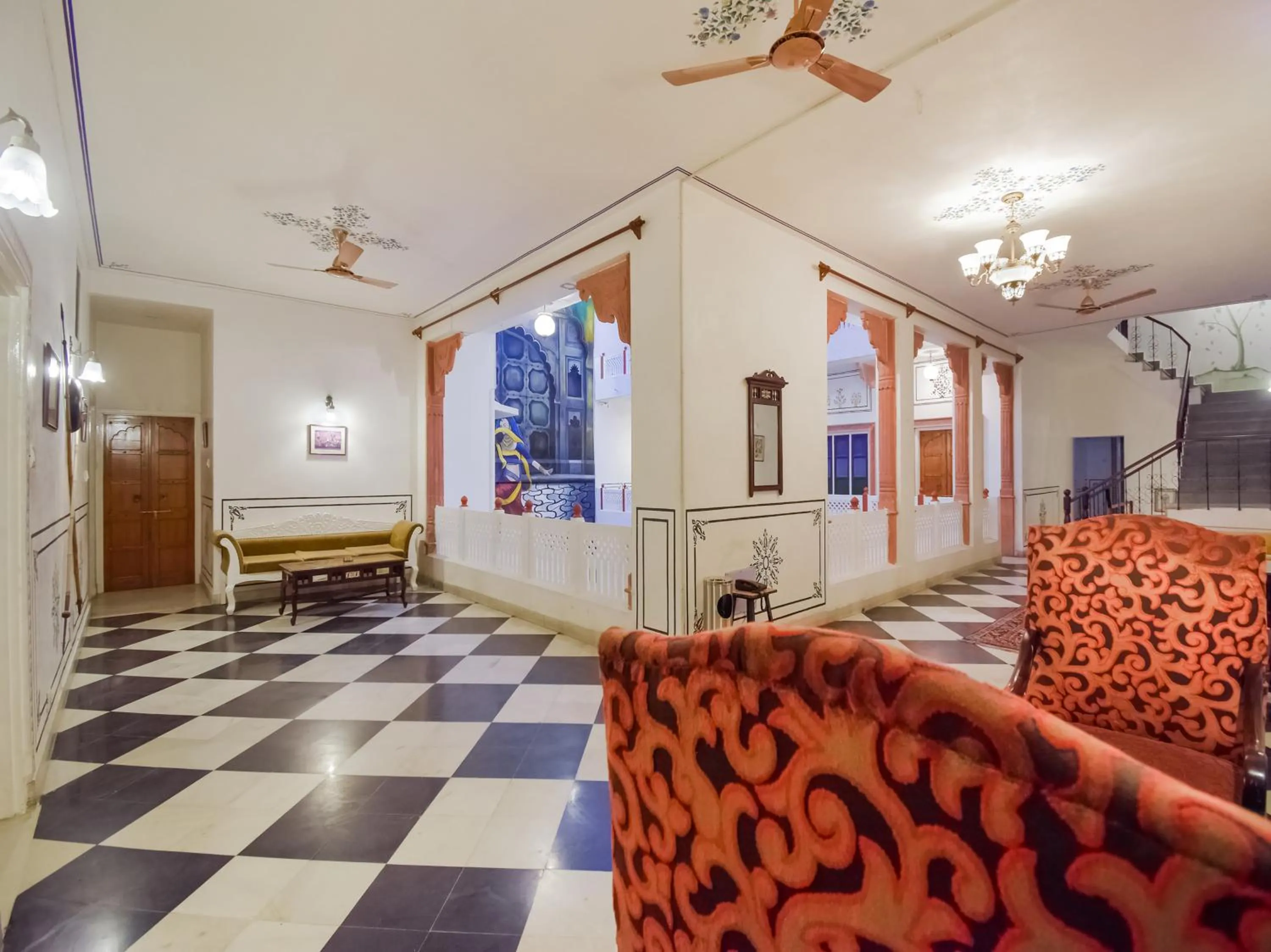 Seating area in Mahal Khandela-A Heritage Hotel In Jaipur City Center