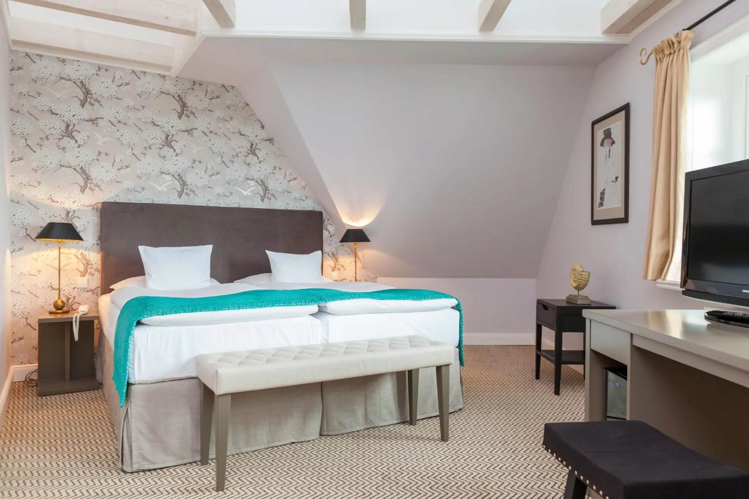 Bed in Hotel Watthof