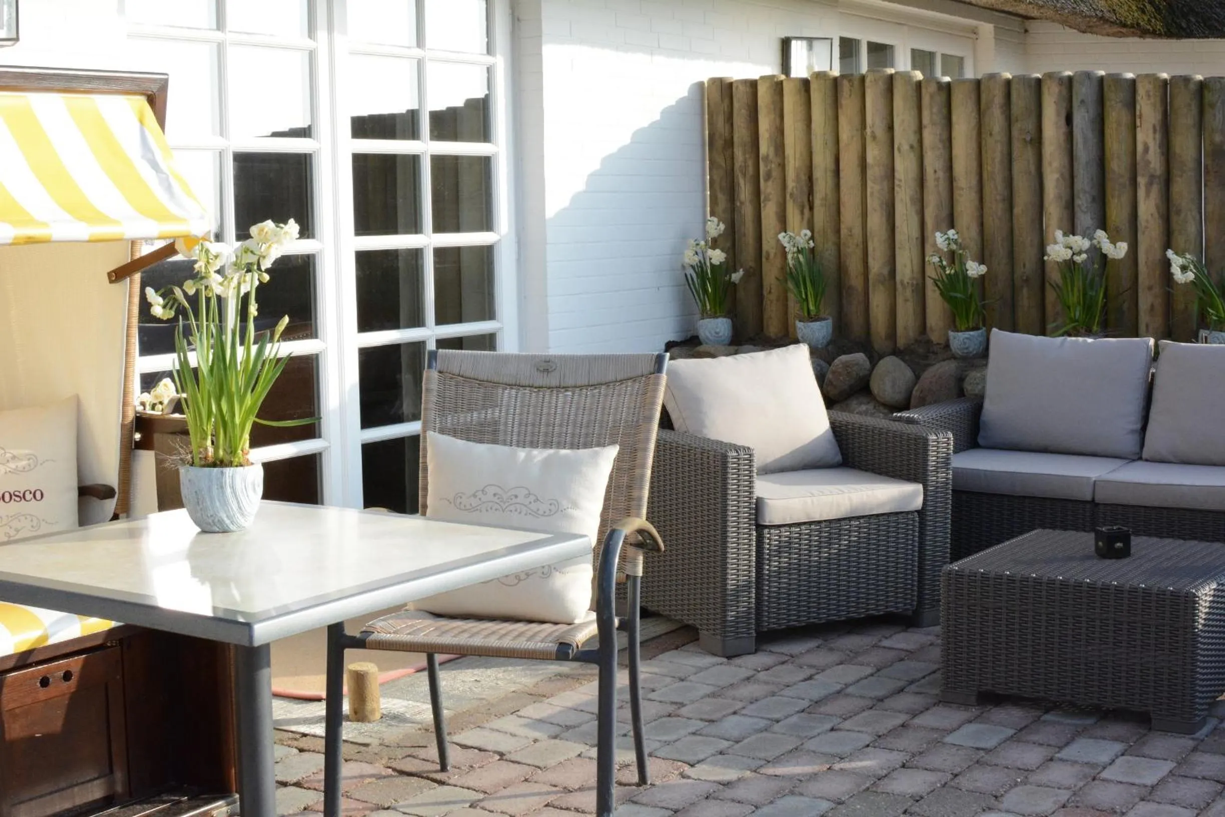 Patio in Hotel Watthof