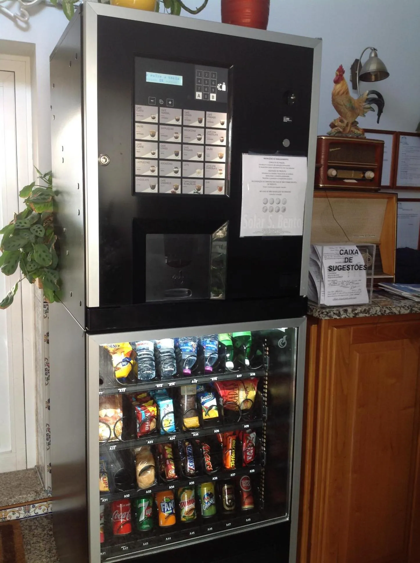 vending machine in Solar S.Bento