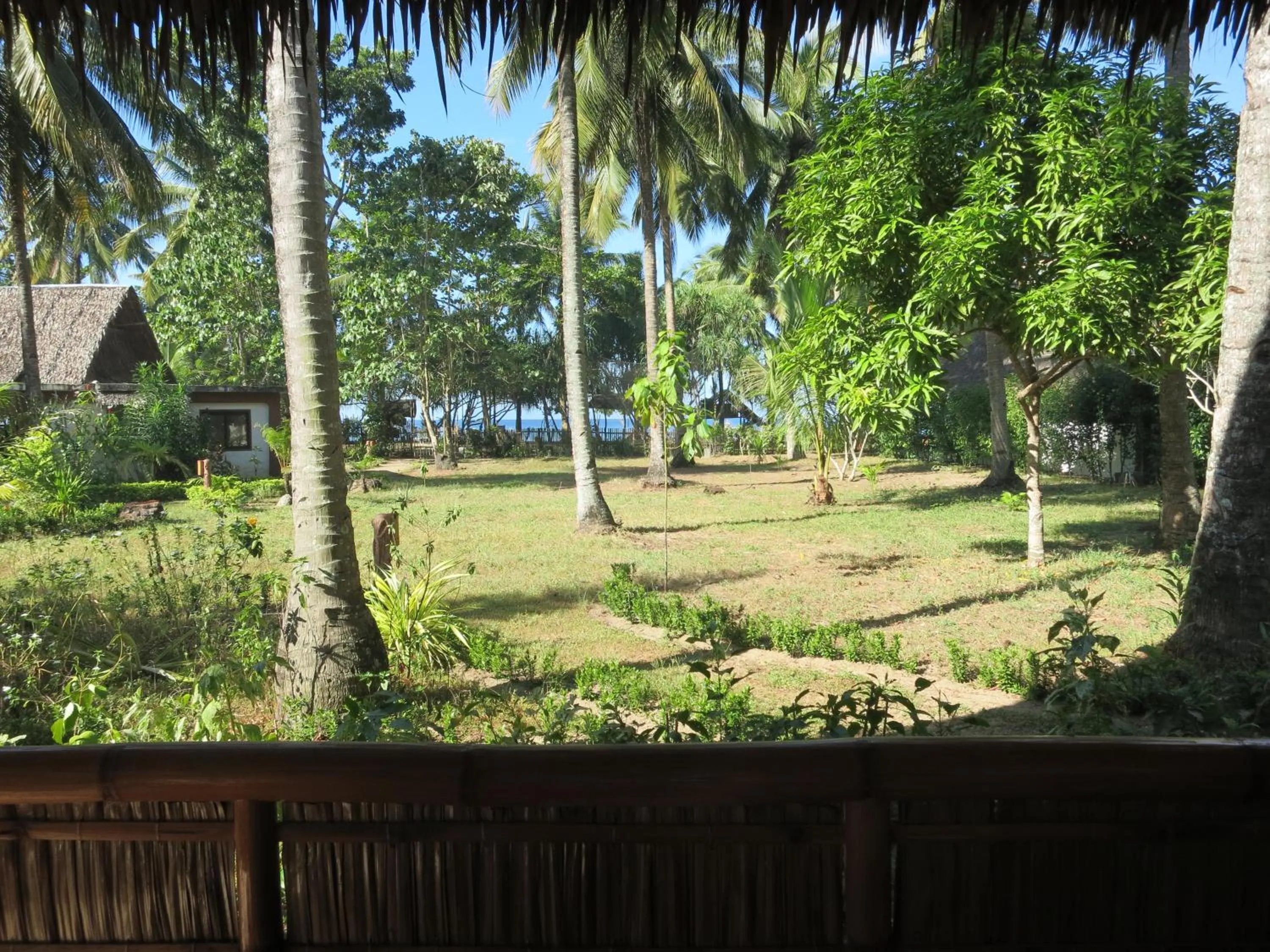 Garden view in Sugar Lounge Lodge