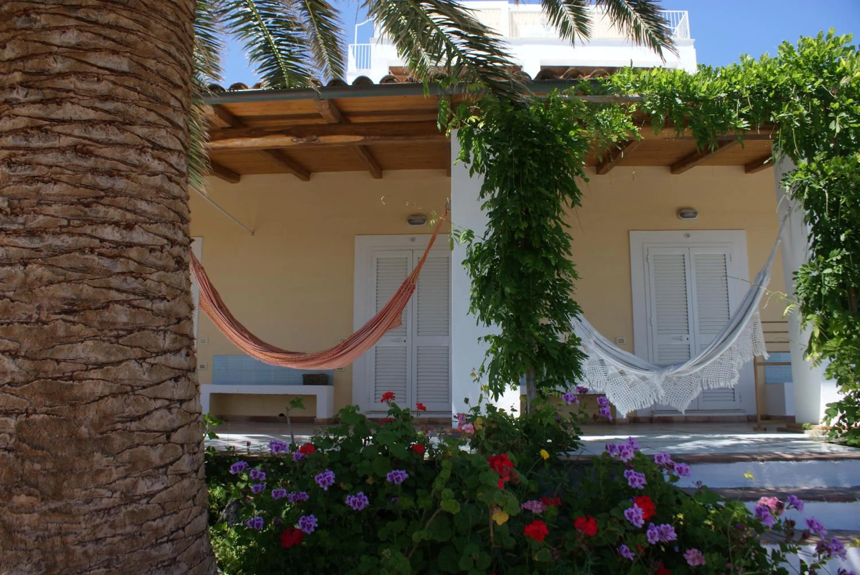 Patio in Hotel Agave e Ginestra