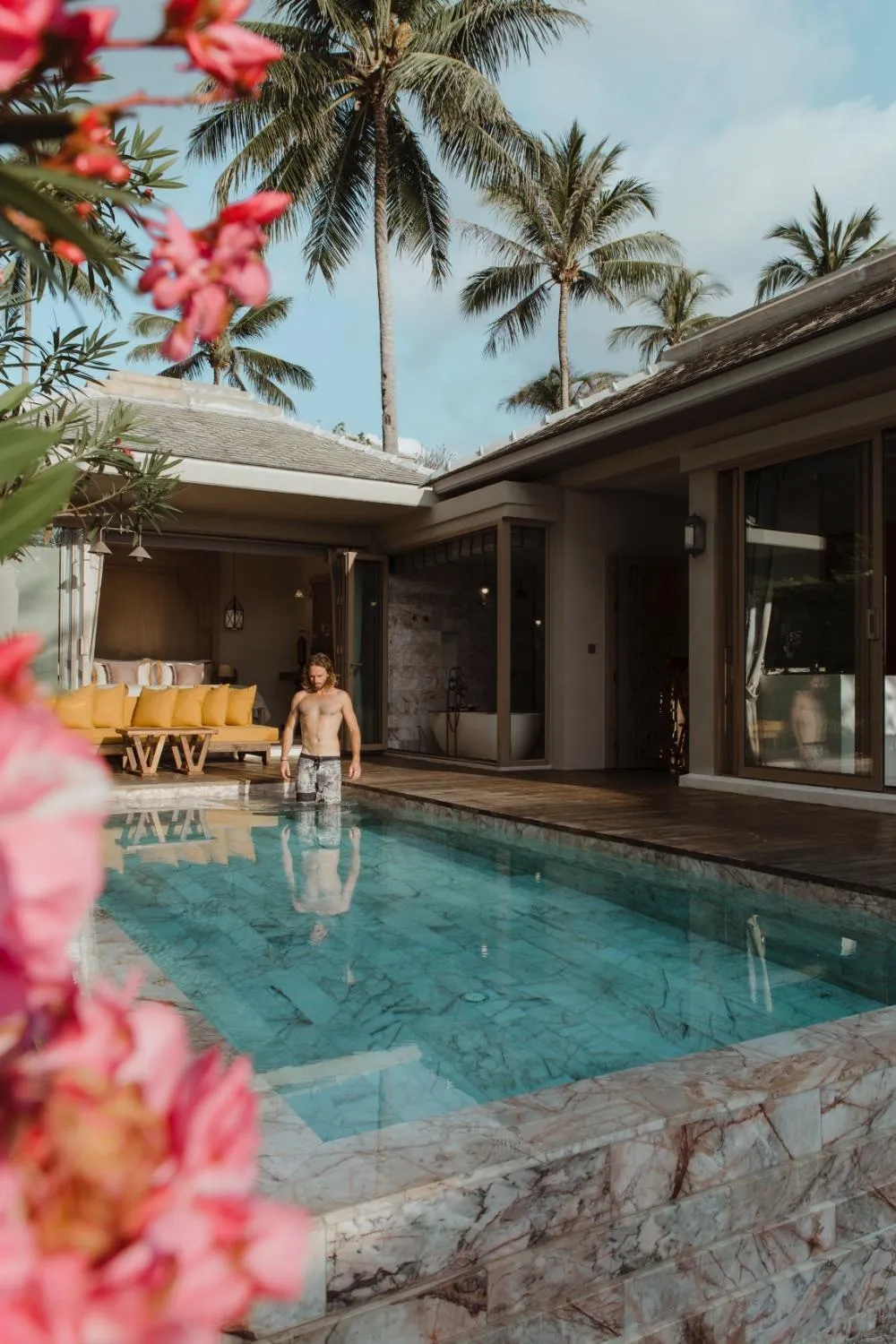 Swimming pool in Devasom Khao Lak Beach Resort & Villas
