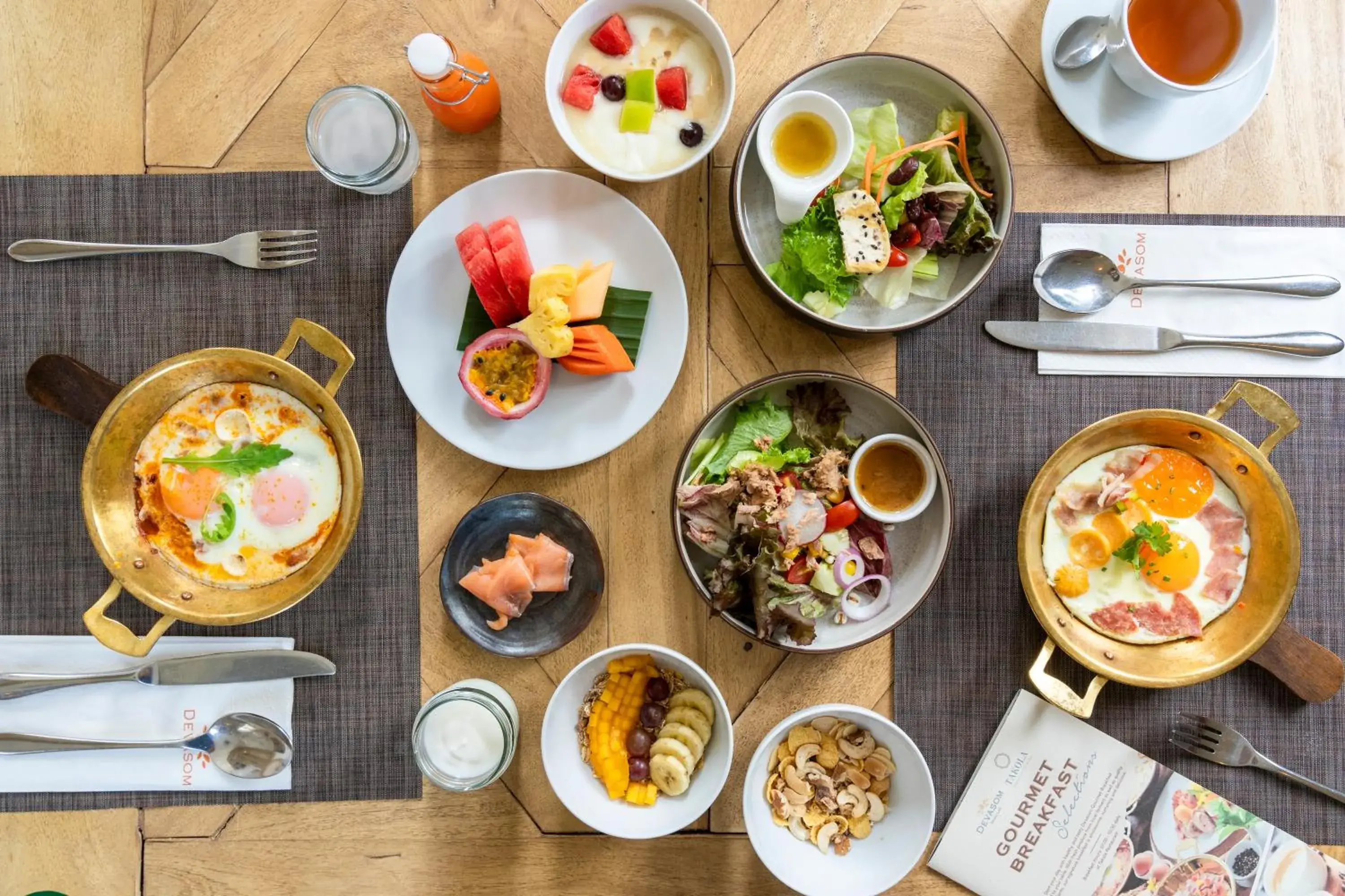 Food in Devasom Khao Lak Beach Resort & Villas Food in Devasom Khao Lak Beach Resort & Villas