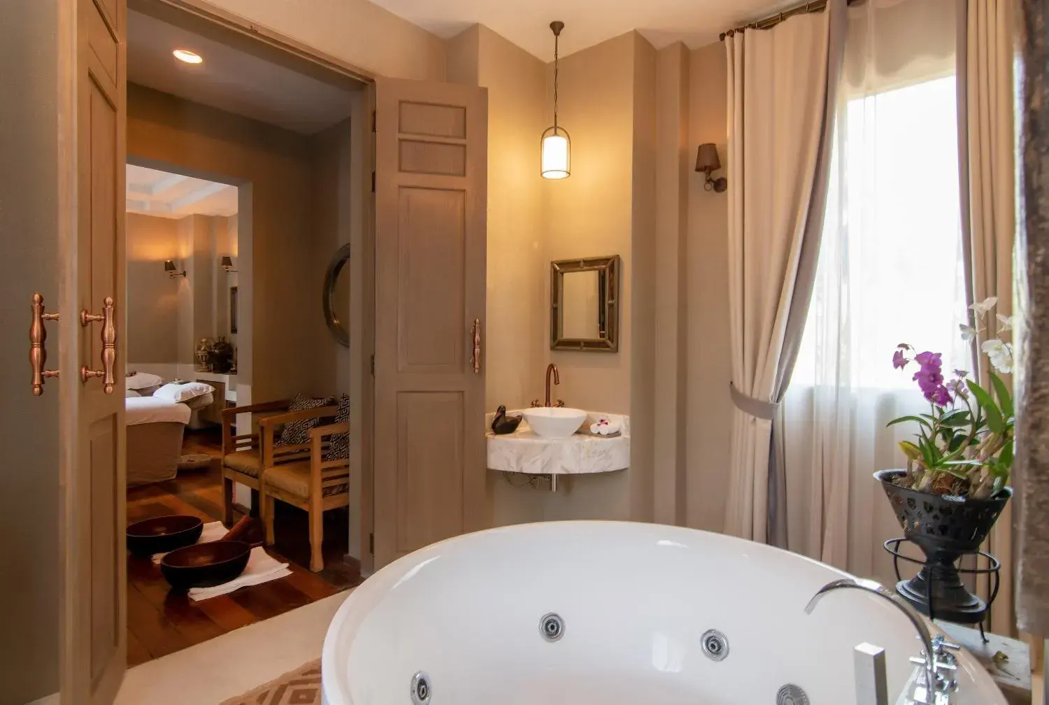 Spa and wellness centre/facilities in Devasom Khao Lak Beach Resort & Villas Spa and wellness centre/facilities in Devasom Khao Lak Beach Resort & Villas