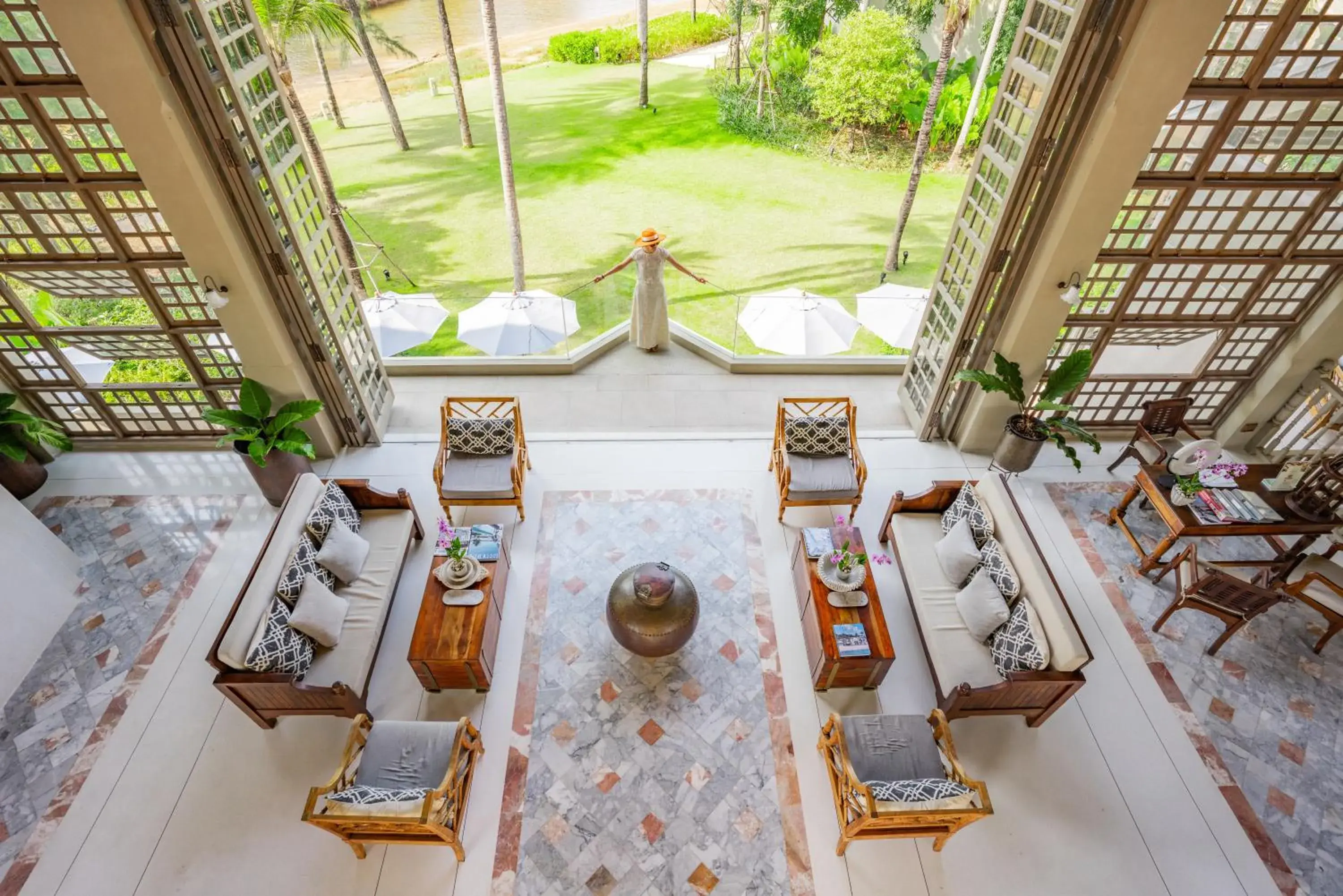 Lobby or reception in Devasom Khao Lak Beach Resort & Villas Lobby or reception in Devasom Khao Lak Beach Resort & Villas