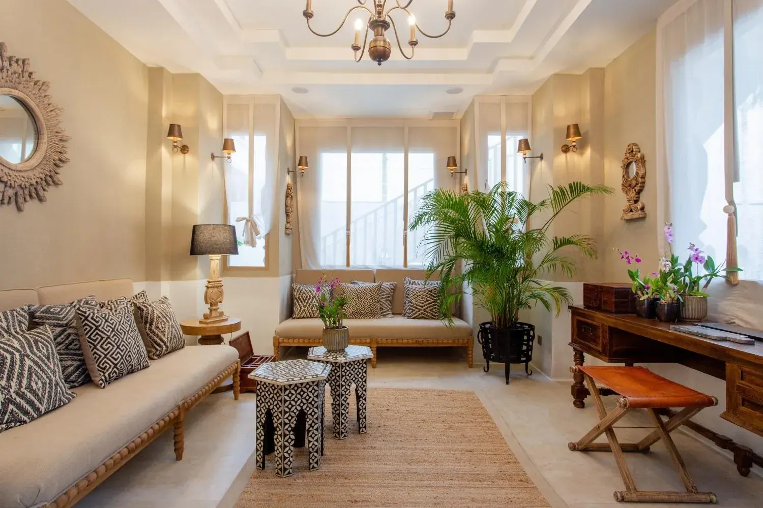 Living room in Devasom Khao Lak Beach Resort & Villas Living room in Devasom Khao Lak Beach Resort & Villas