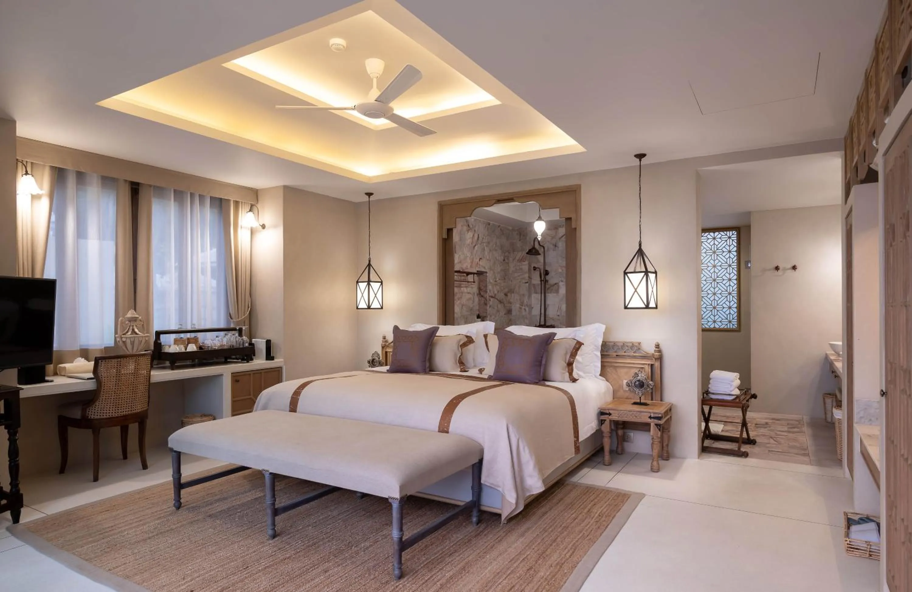 Bedroom, Bed in Devasom Khao Lak Beach Resort & Villas