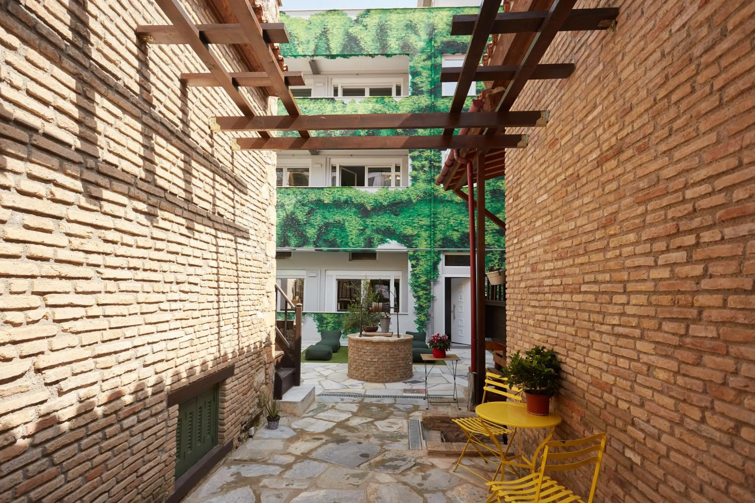 Patio in Athenian Residences