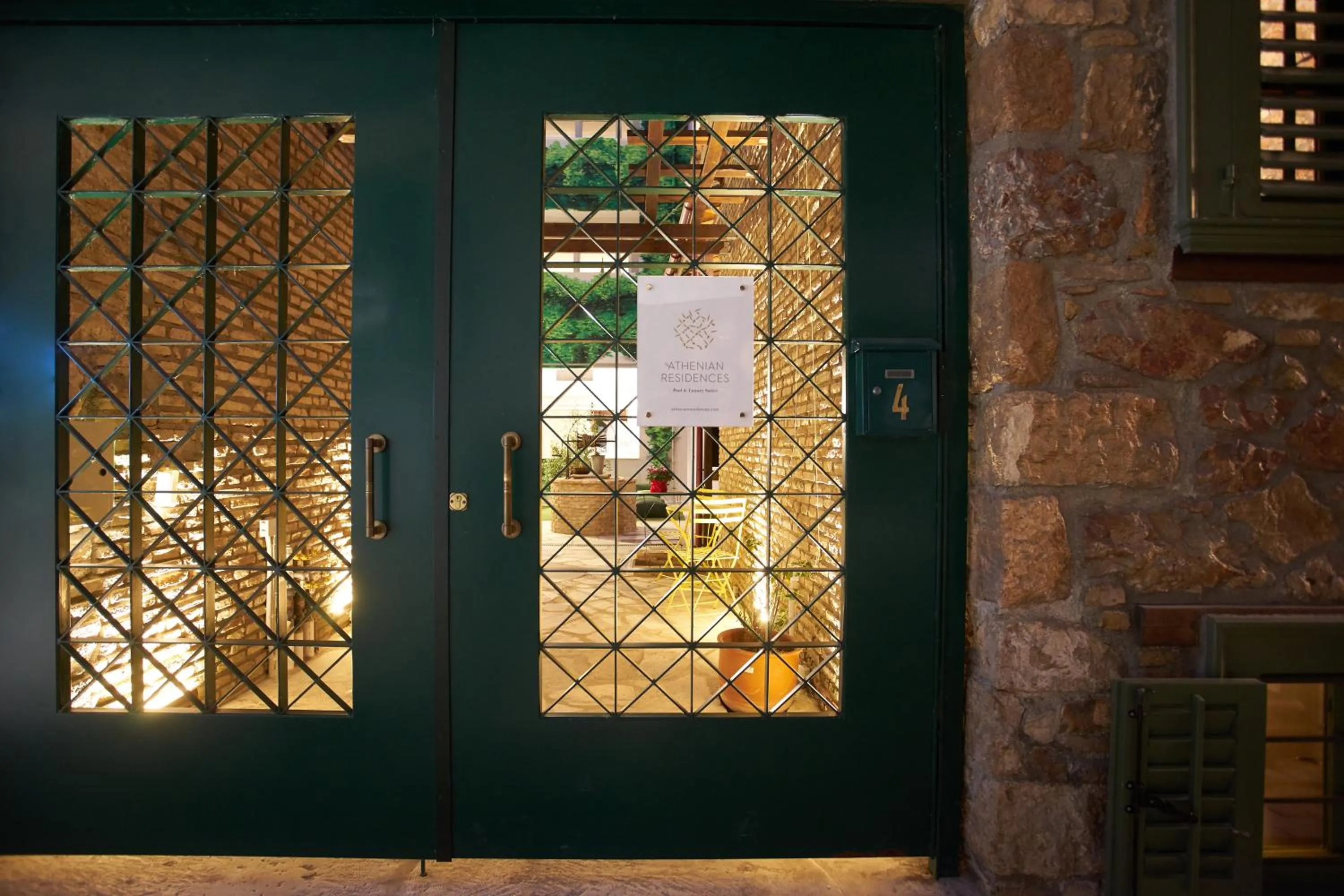 Facade/entrance in Athenian Residences