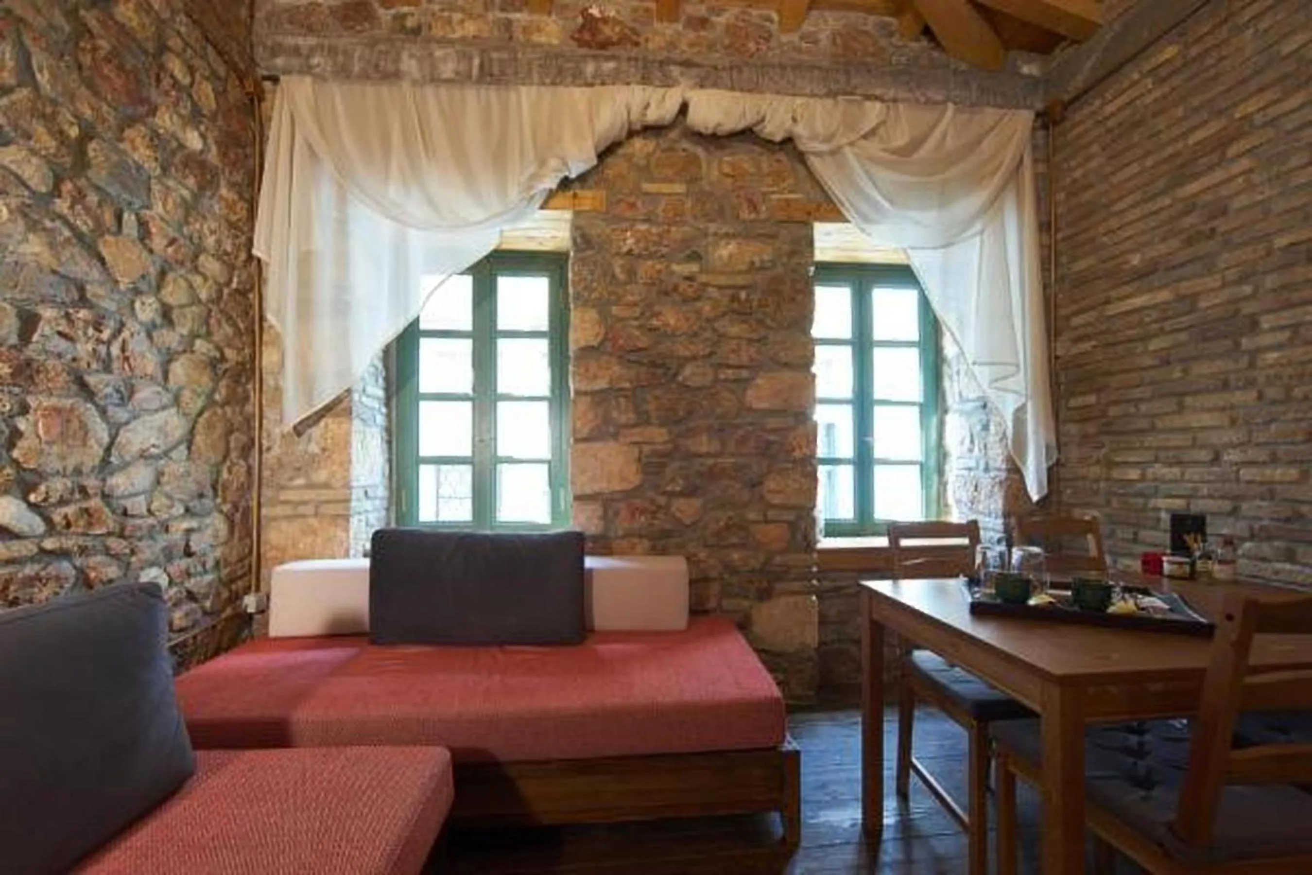 Seating area in Athenian Residences