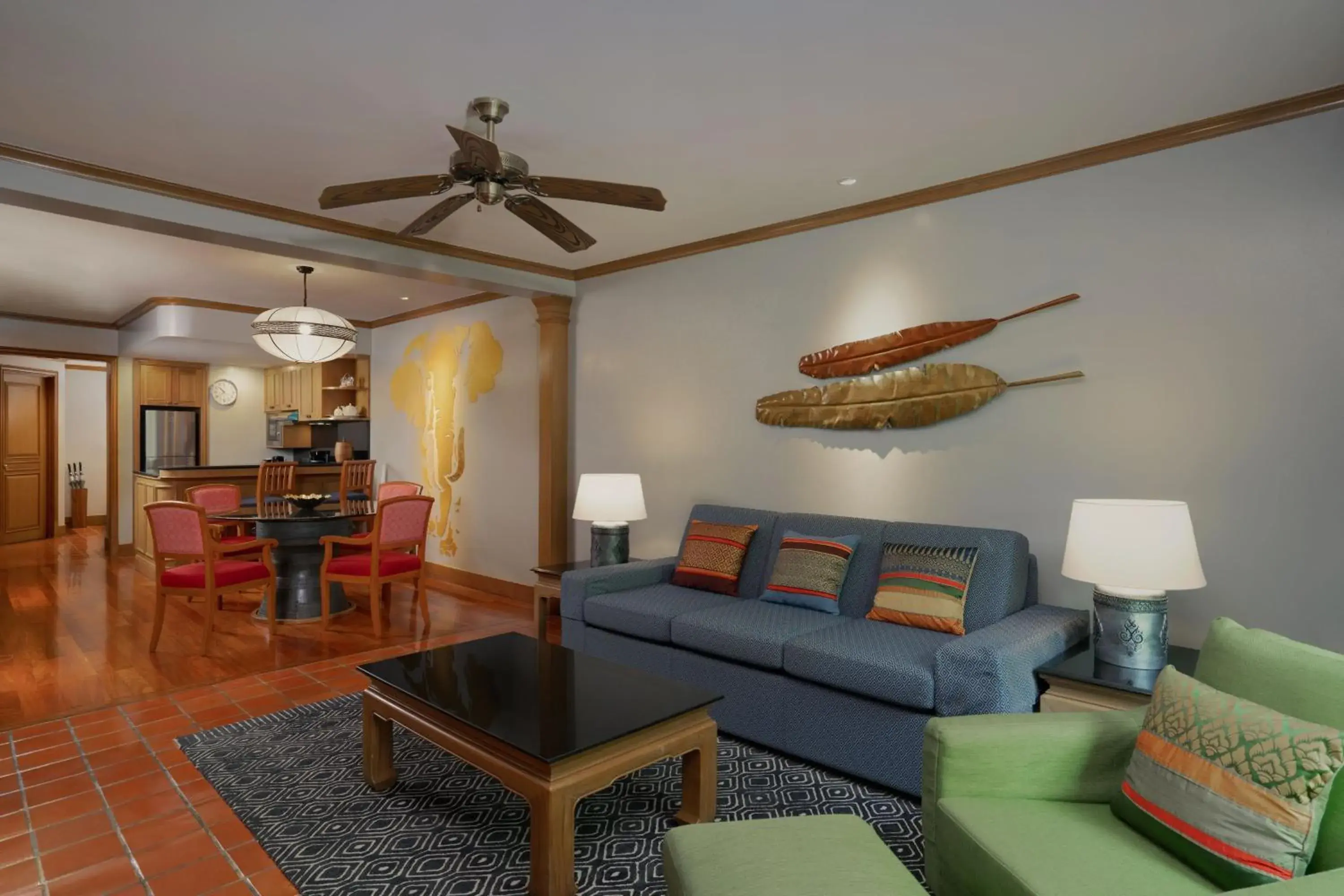 Two-Bedroom Apartment with Balcony and Garden View in Marriott's Phuket Beach Club Two-Bedroom Apartment with Balcony and Garden View in Marriott's Phuket Beach Club