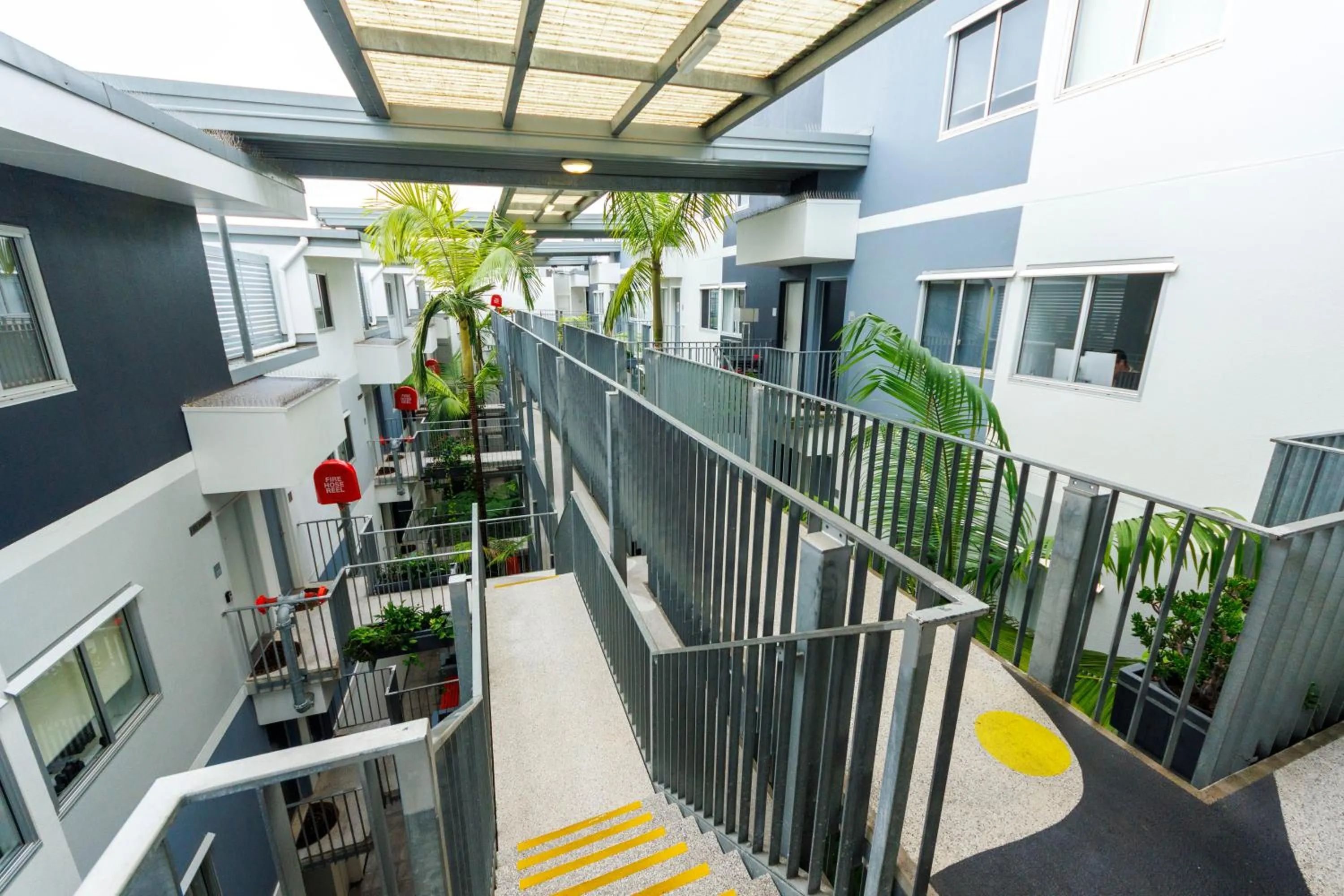 Garden in The Miro Apartments