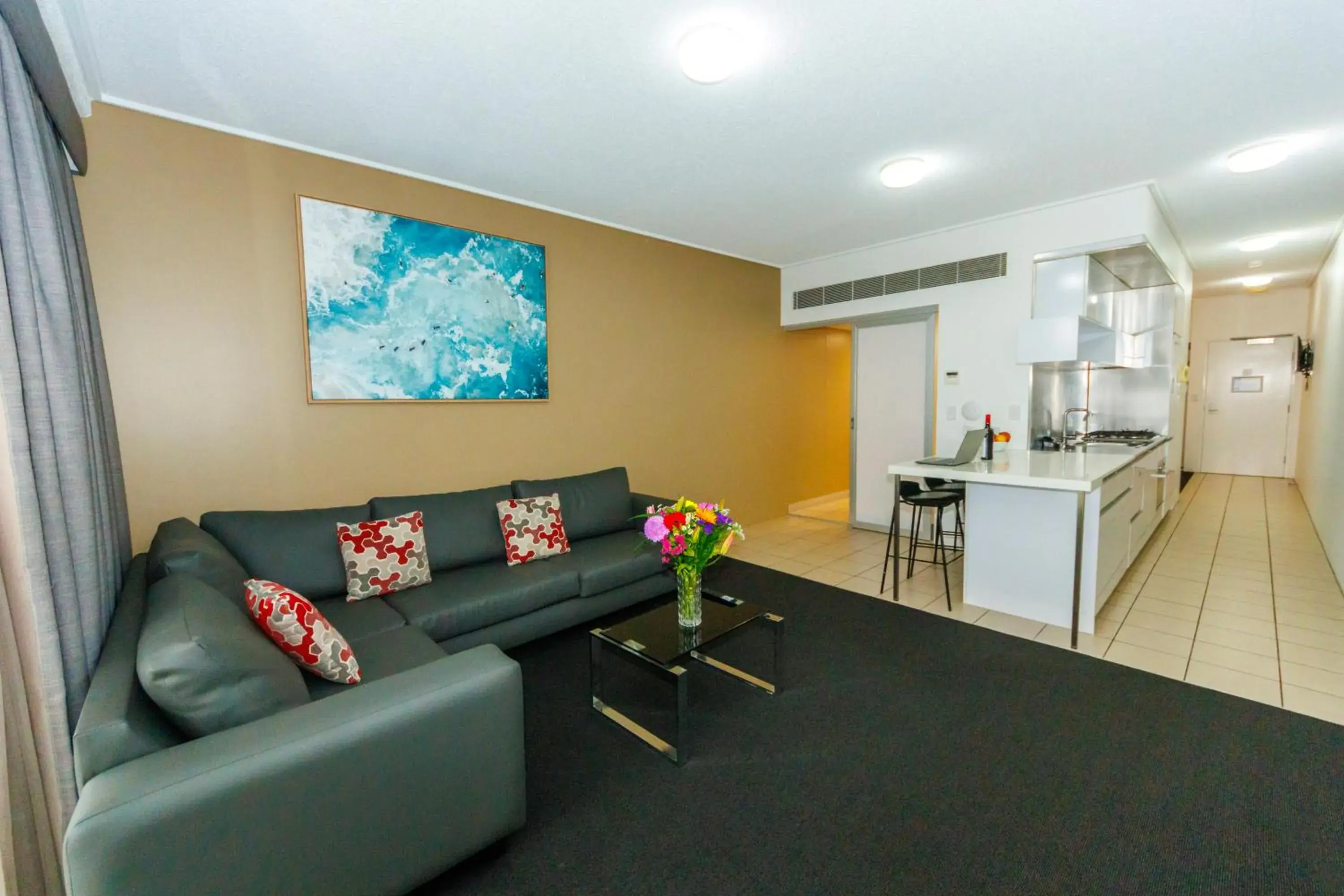 Living room in The Miro Apartments Living room in The Miro Apartments