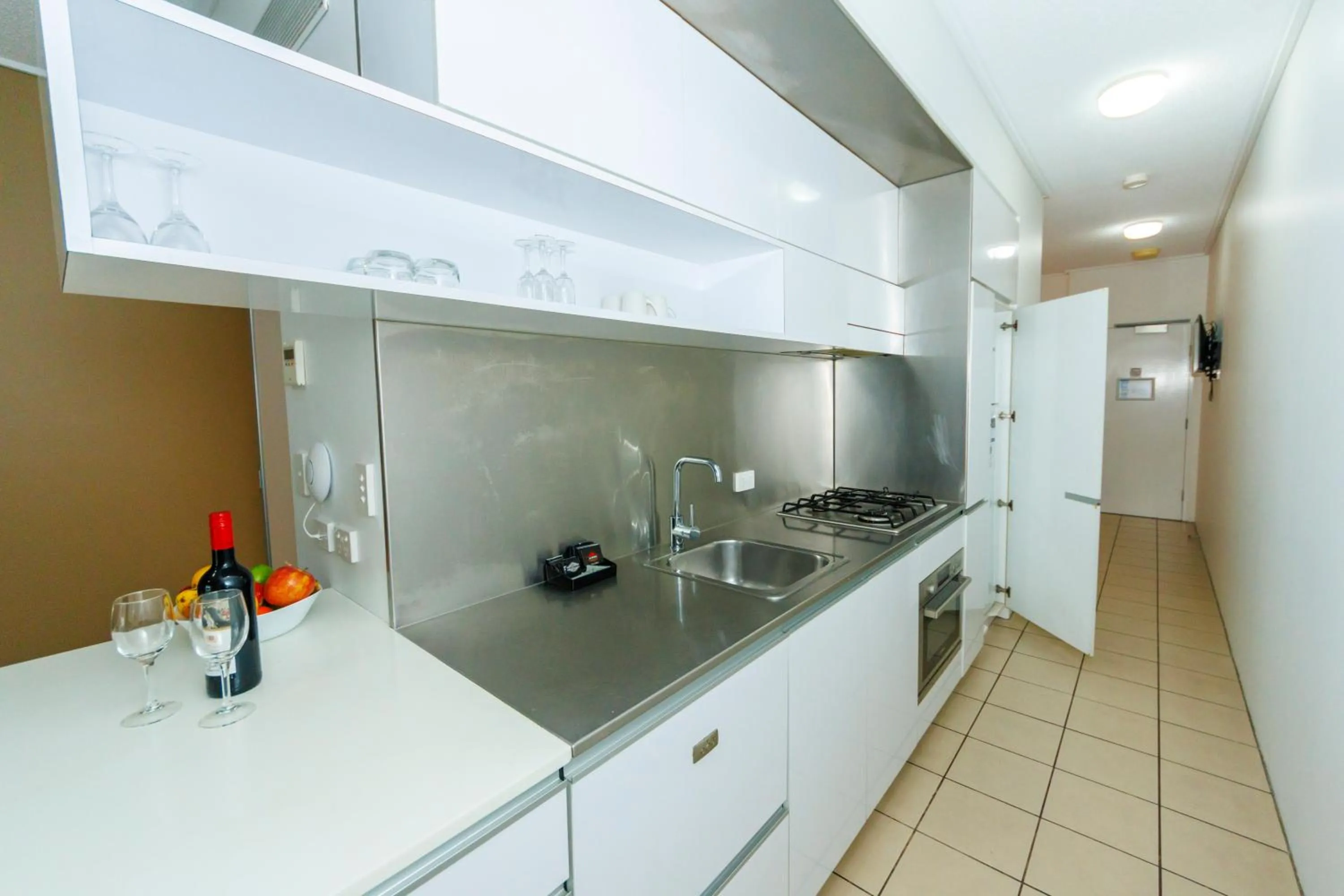 kitchen in The Miro Apartments