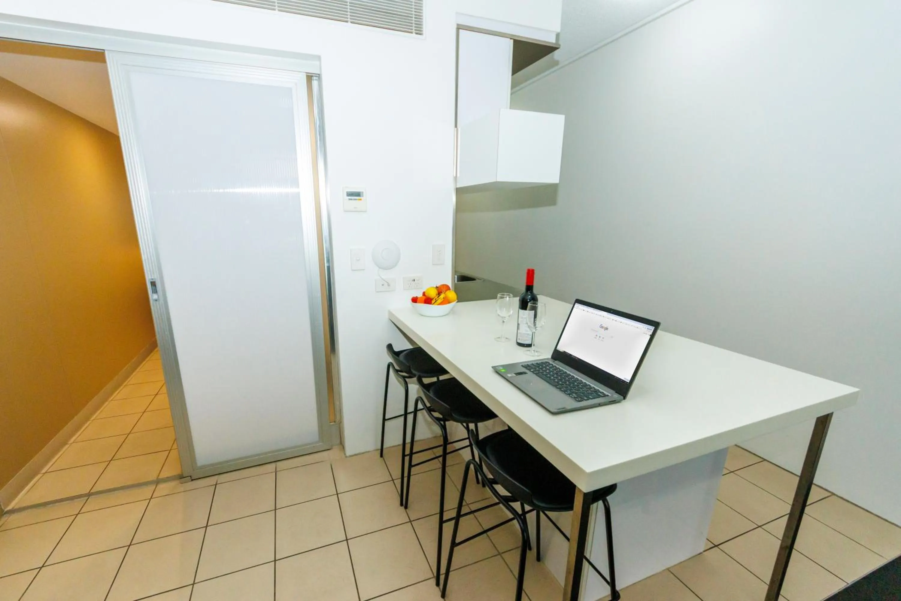 kitchen in The Miro Apartments
