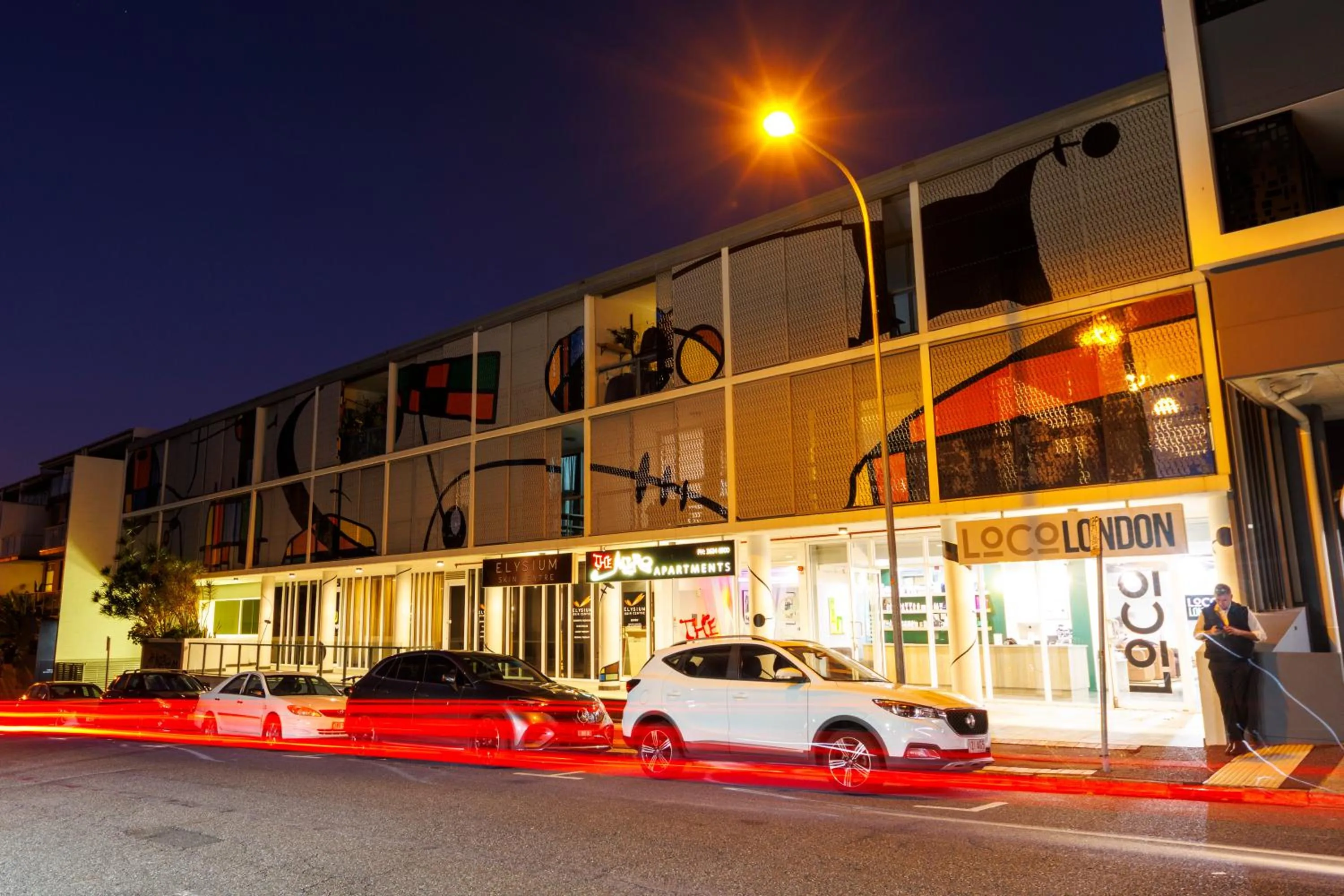 Property building in The Miro Apartments