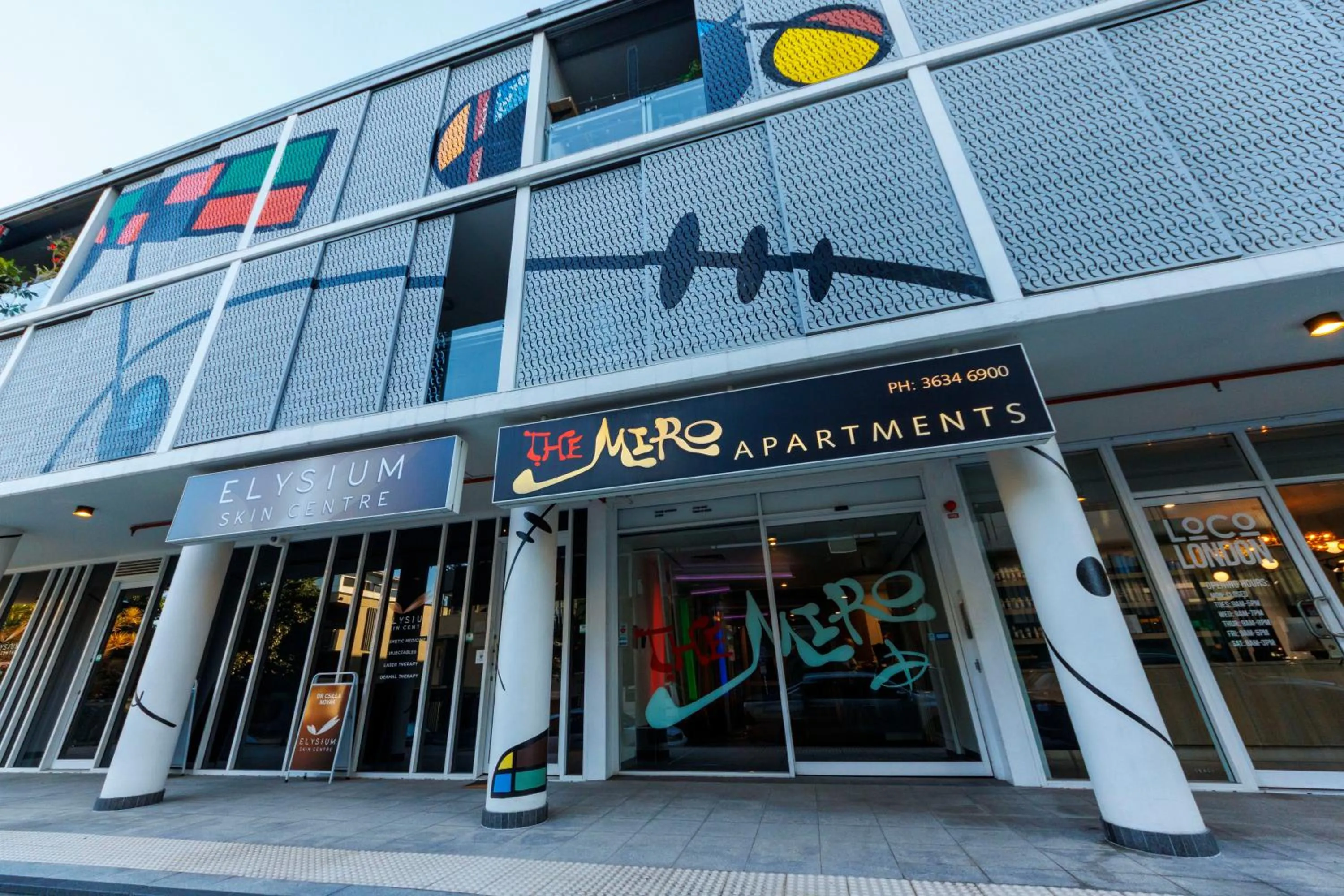 Property building in The Miro Apartments