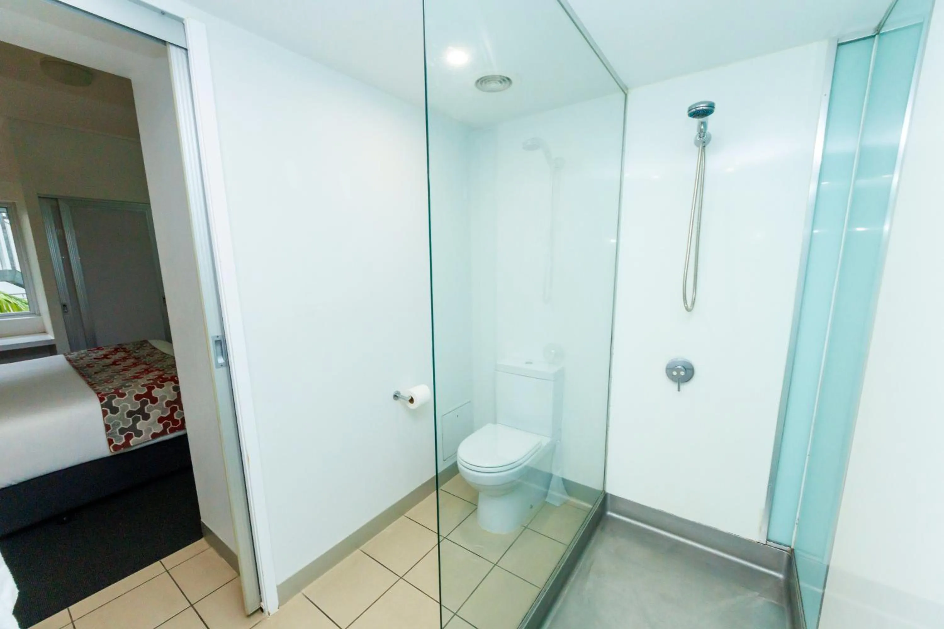 Shower in The Miro Apartments