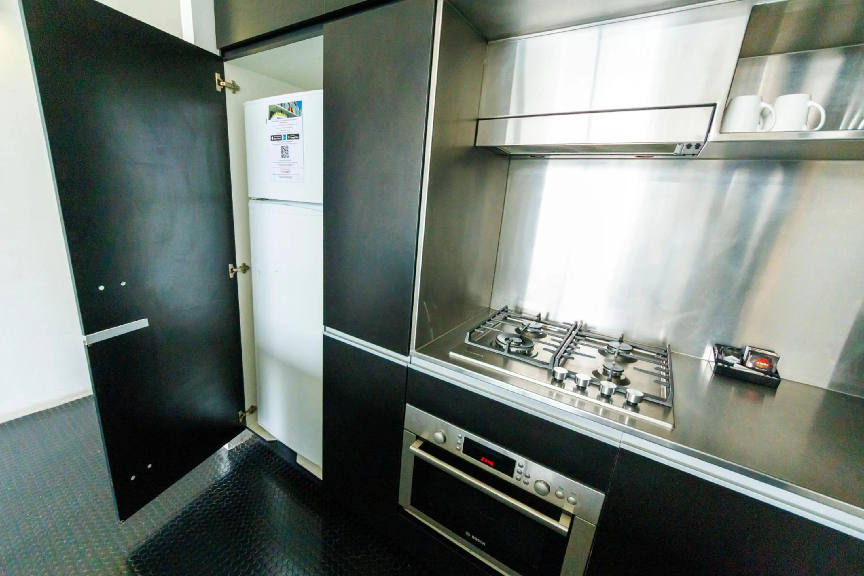 kitchen in The Miro Apartments