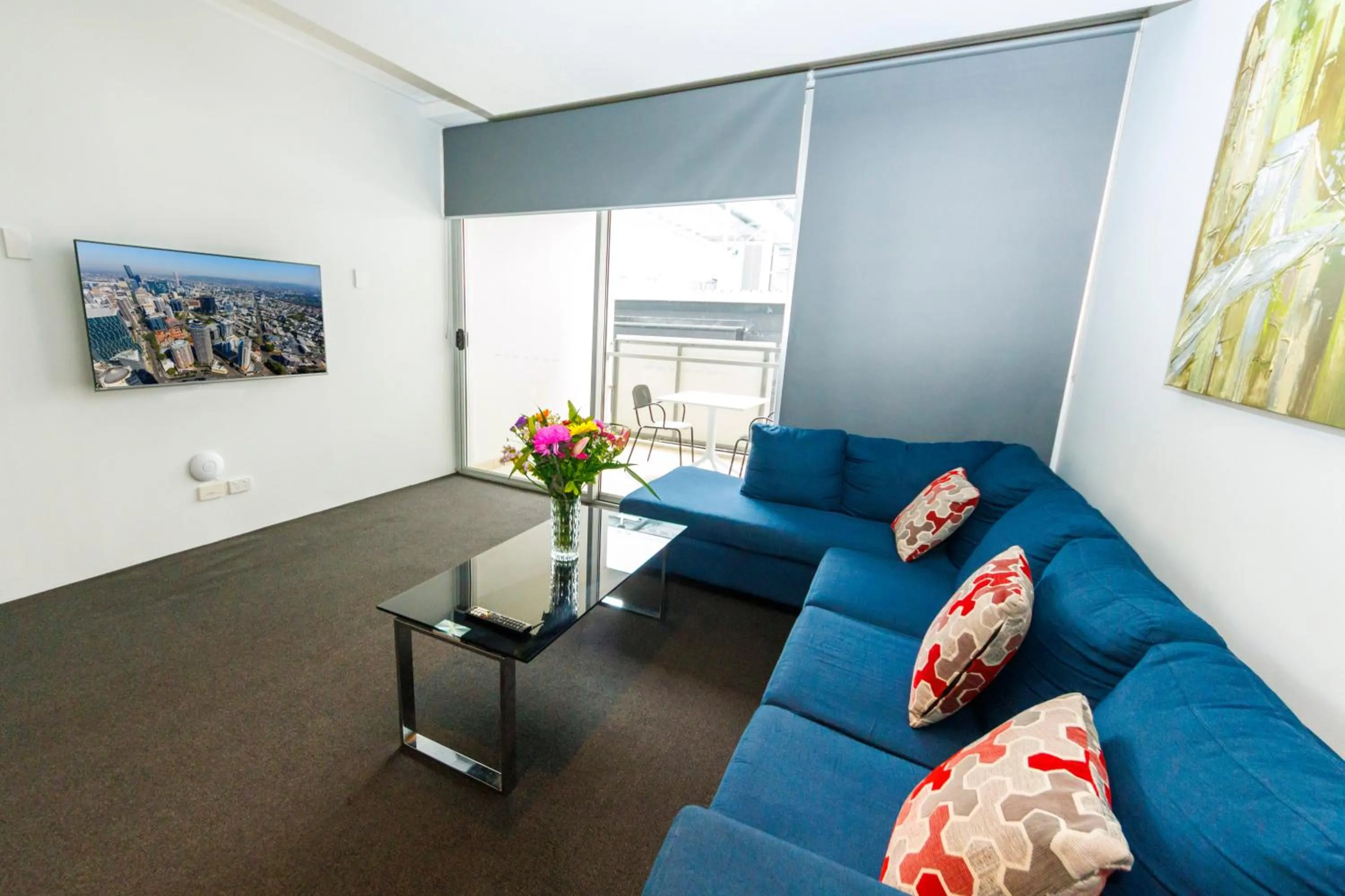 Living room in The Miro Apartments