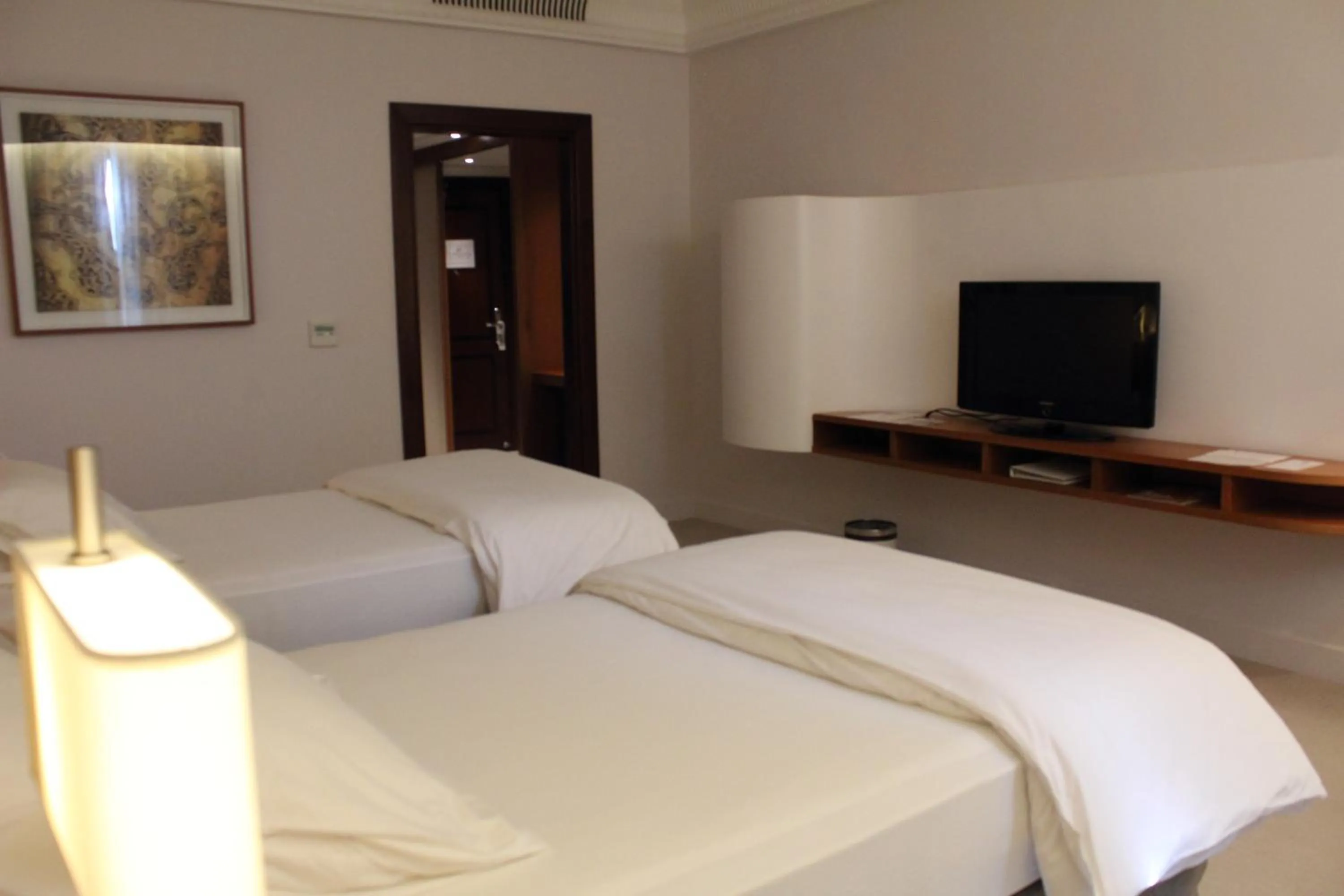 Bed in K108 Hotel Doha