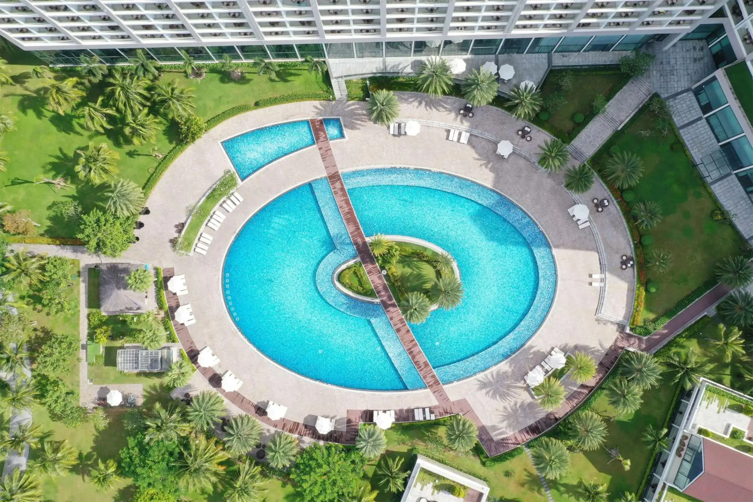 Pool view in Radisson Blu Resort Phu Quoc Pool view in Radisson Blu Resort Phu Quoc