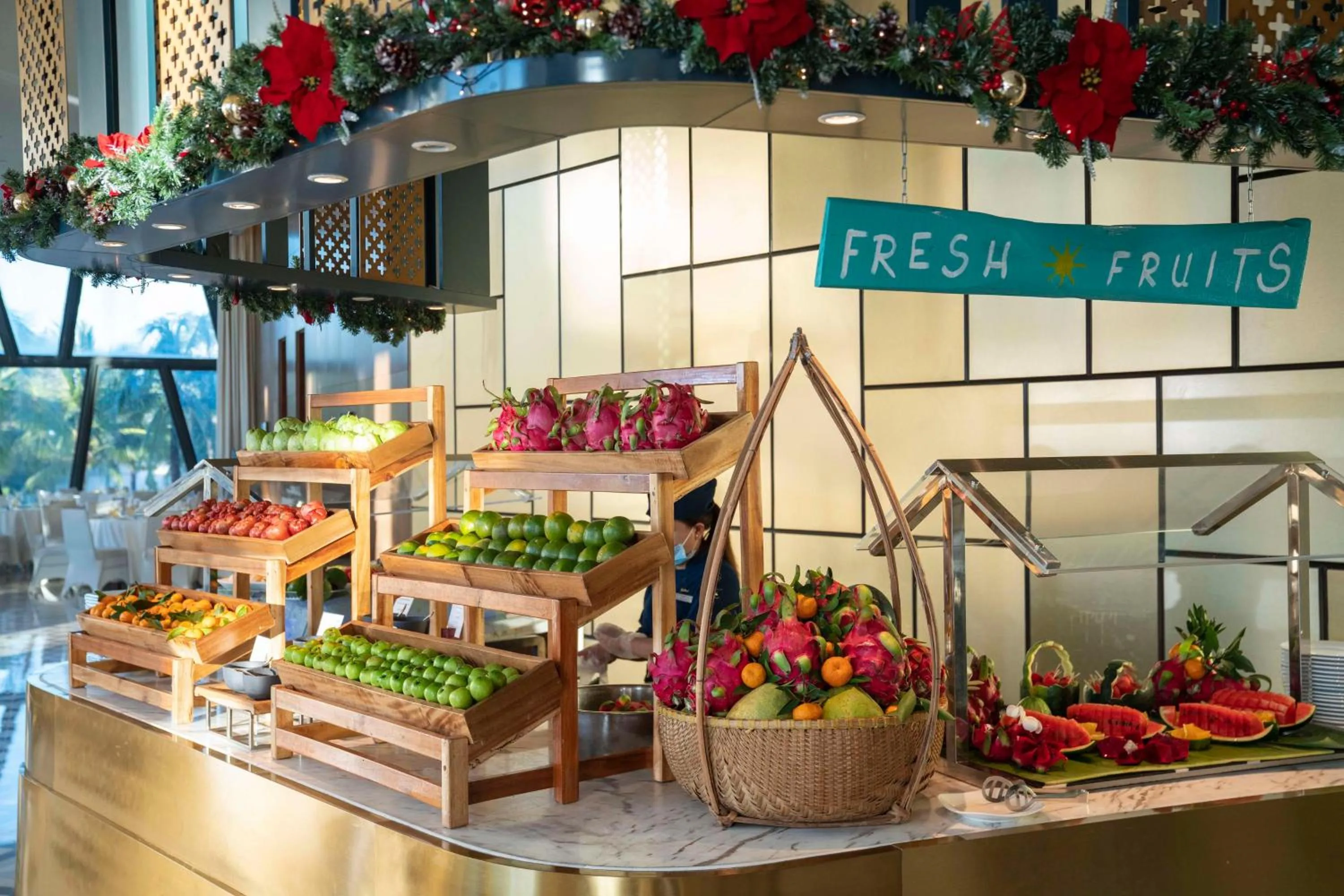 Breakfast in Radisson Blu Resort Phu Quoc