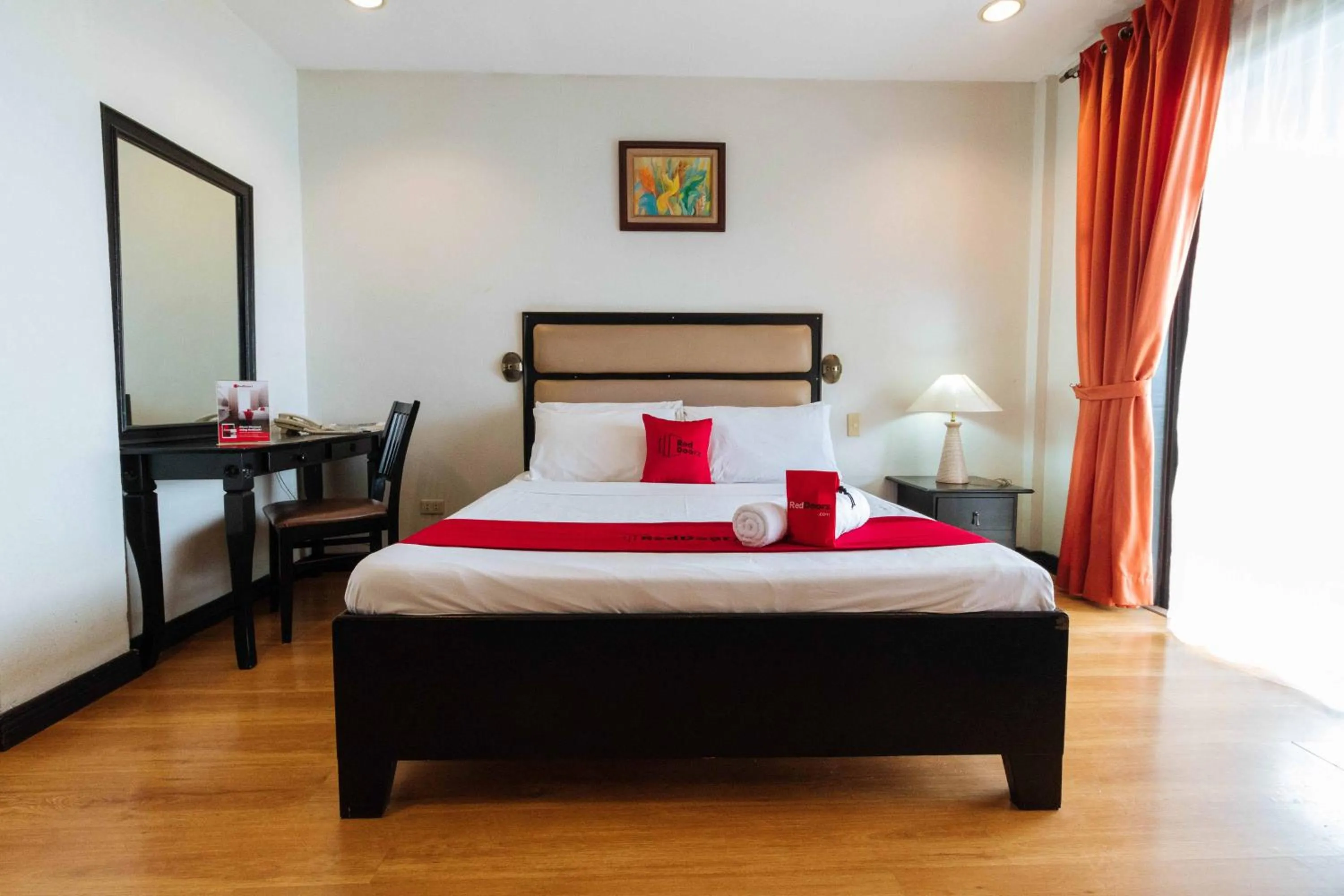Bedroom, Bed in RedDoorz Plus at The Ridge Tagaytay