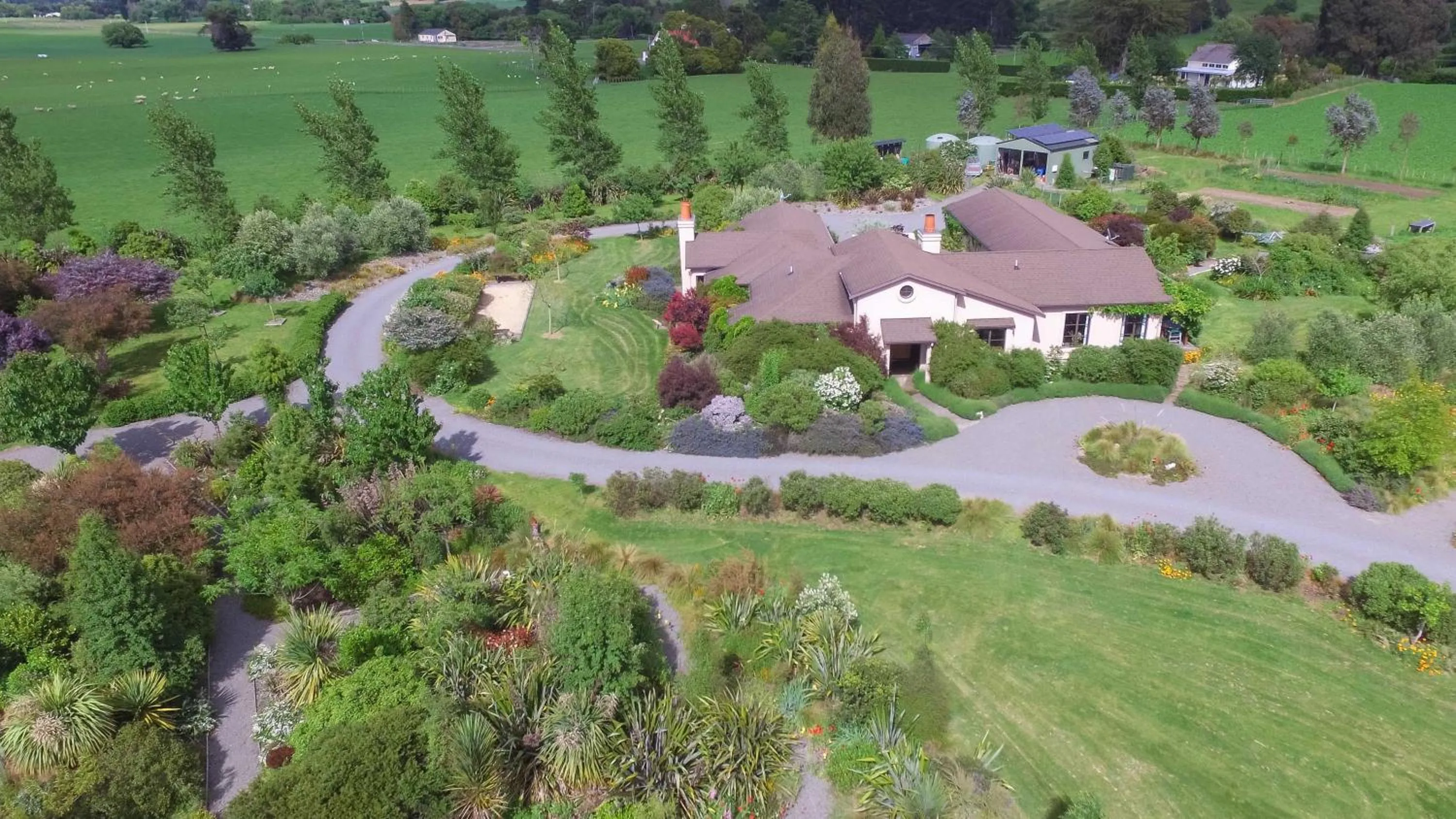 Bird's eye view in The Summit Lodge