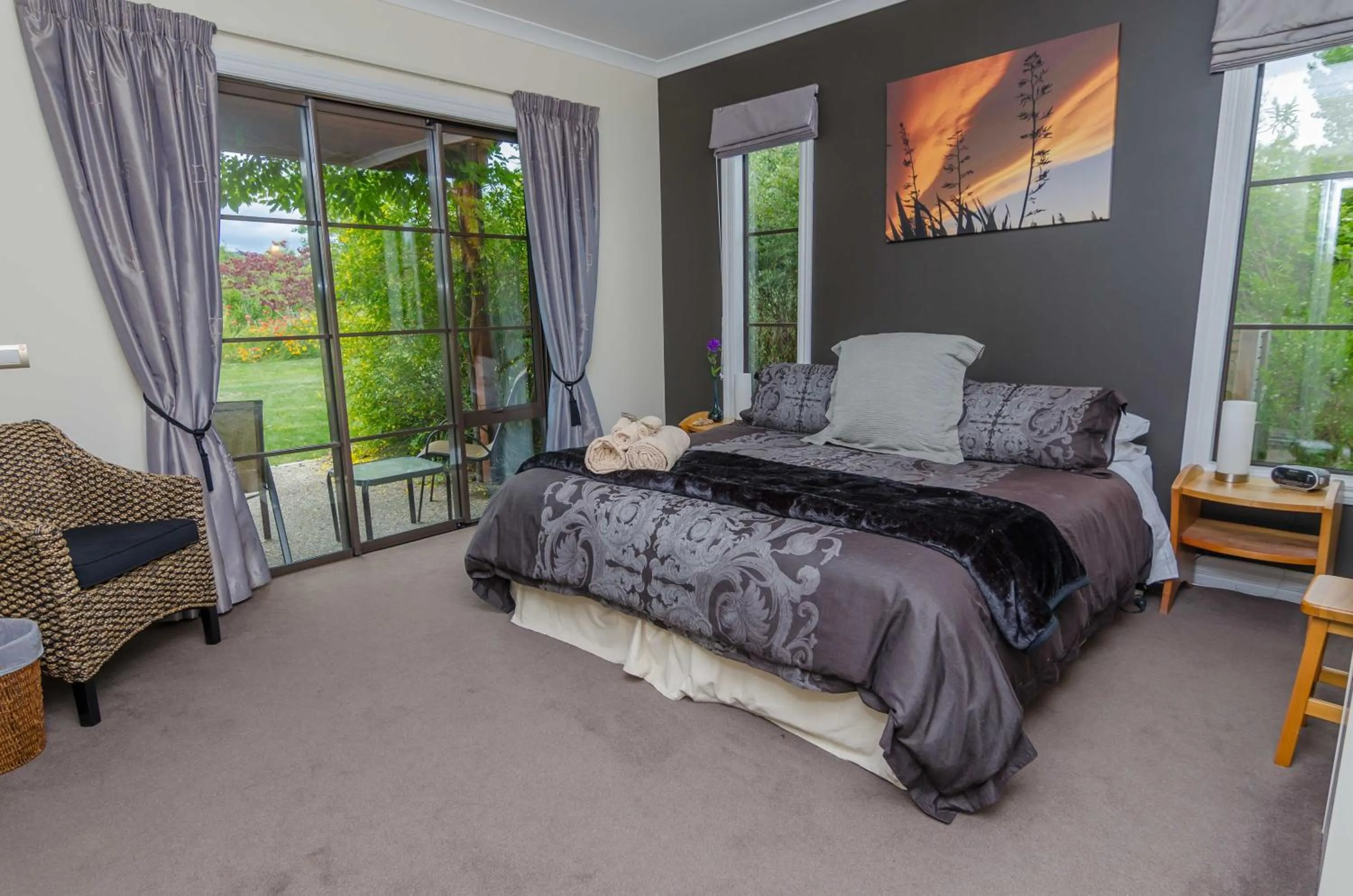 Bed in The Summit Lodge