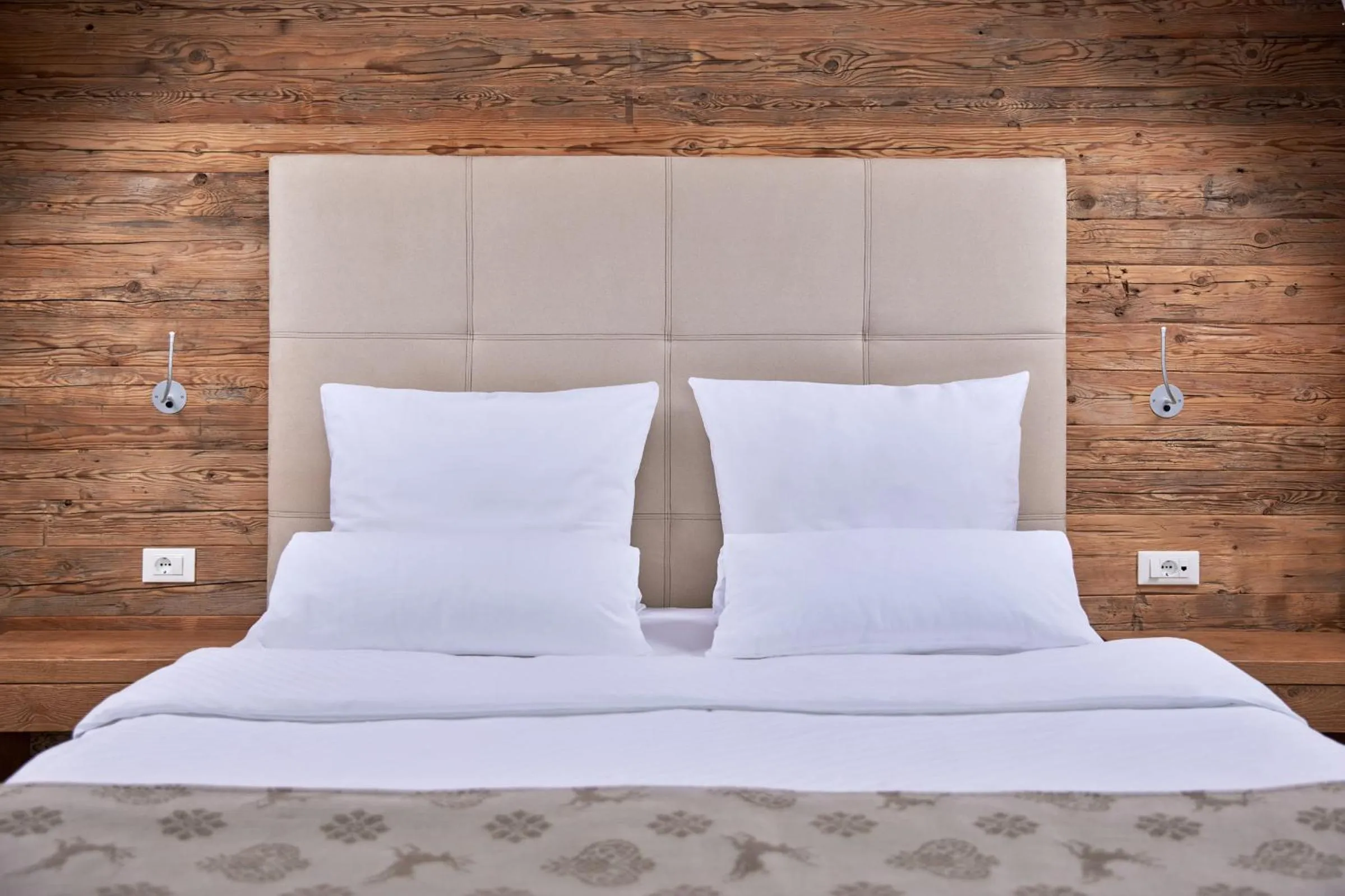 Bed in Hotel Das Sonnenparadies