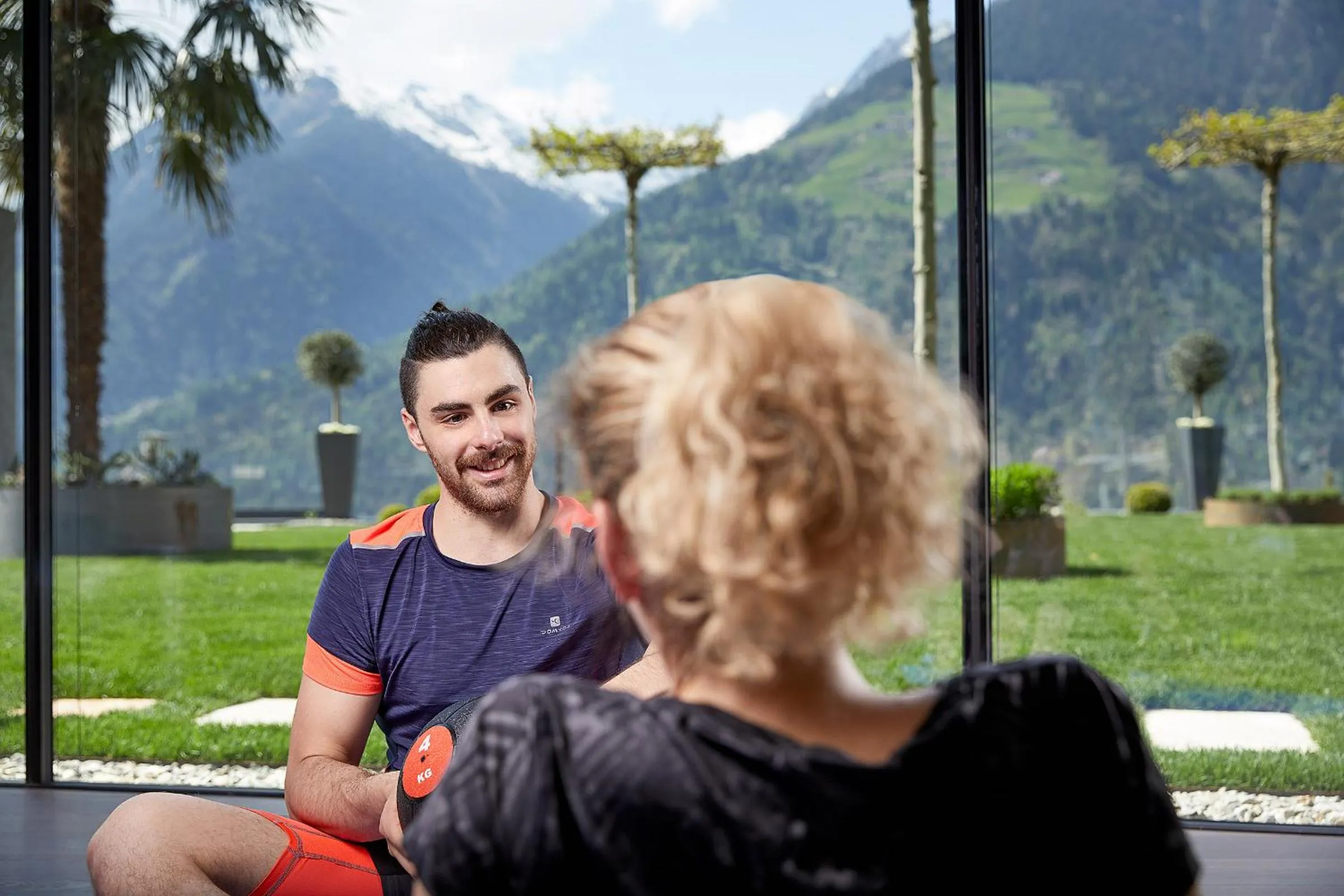 Fitness centre/facilities in Hotel Das Sonnenparadies