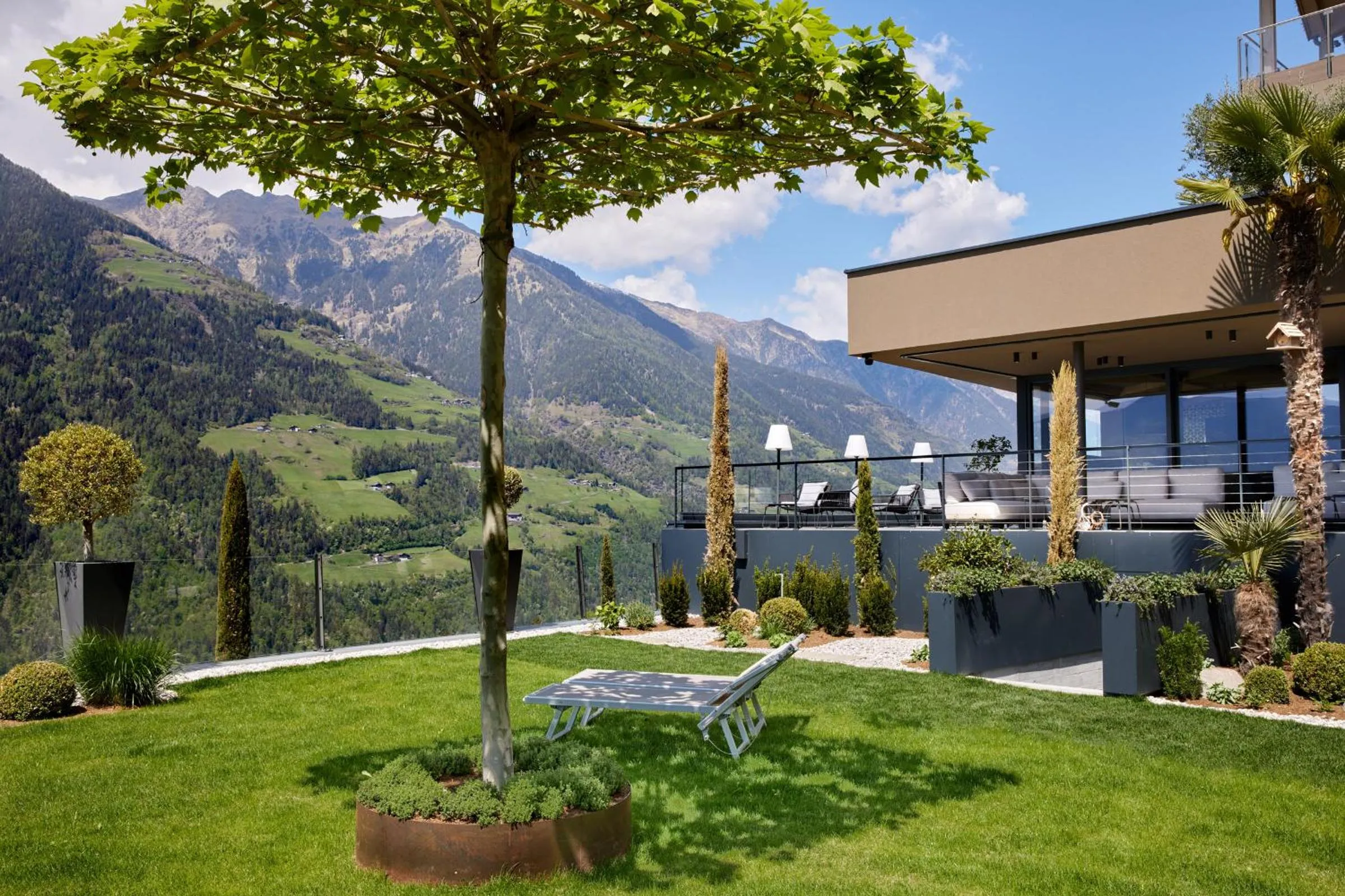 Garden in Hotel Das Sonnenparadies