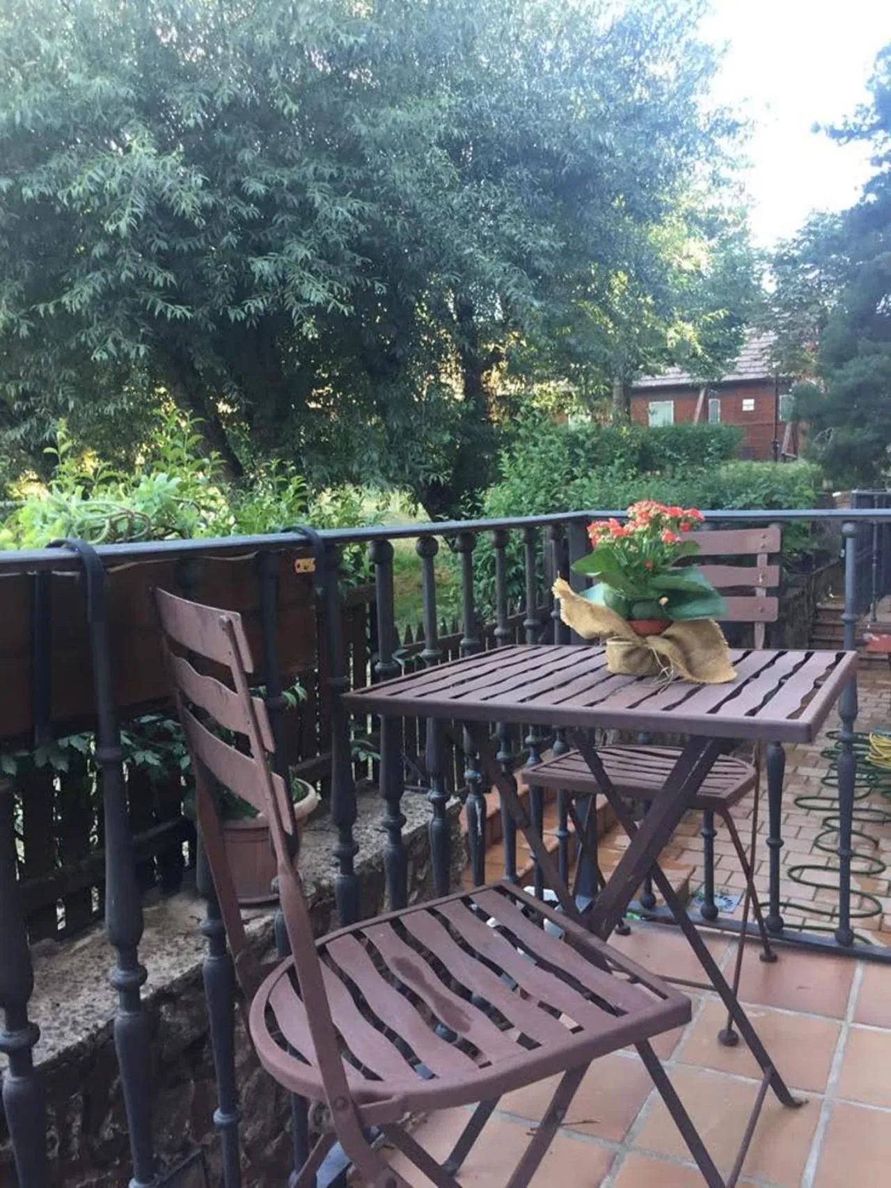 Balcony/Terrace in Hotel Rural El Jardin de la Hilaria