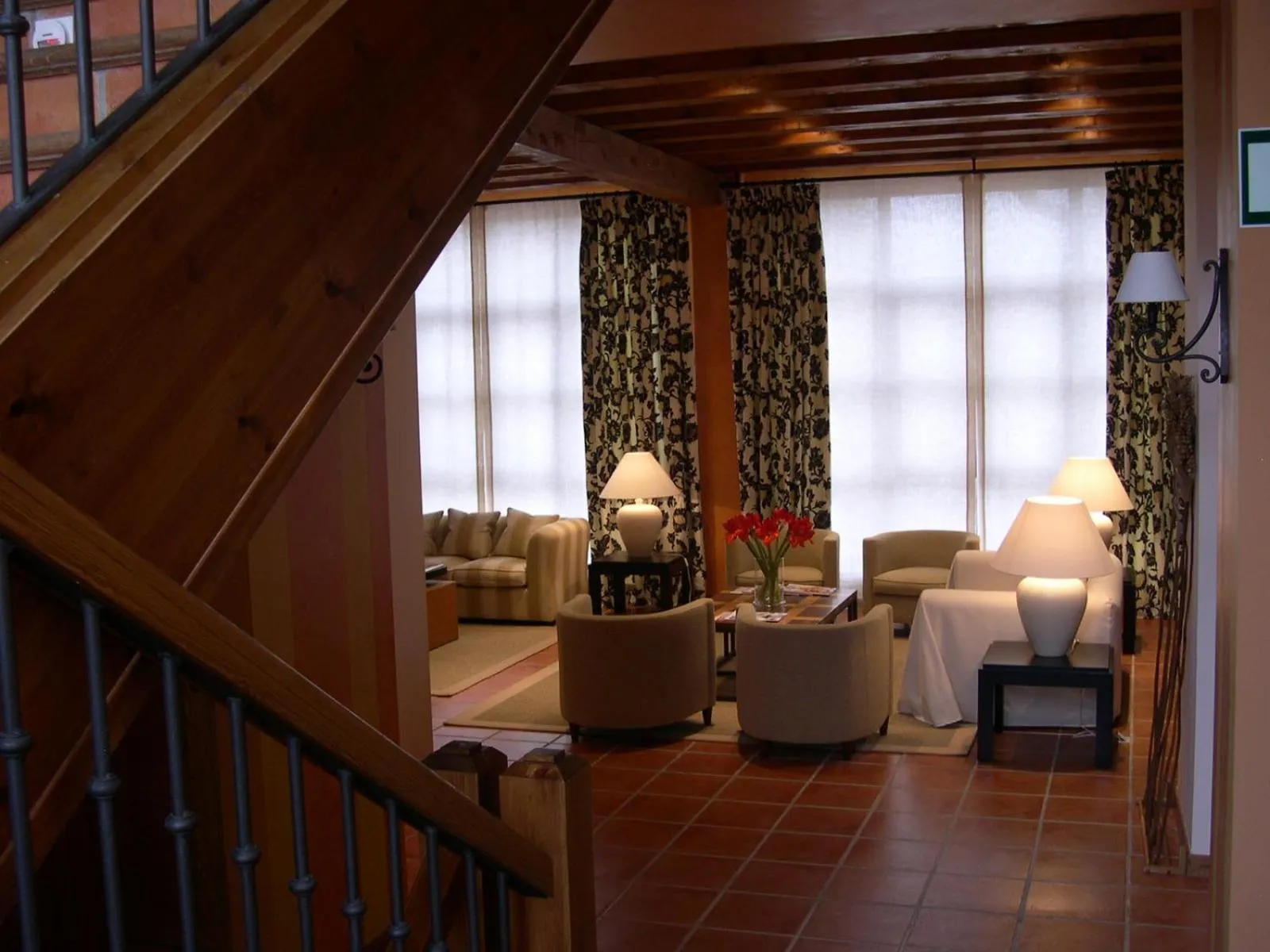 Communal lounge/ TV room in Hotel Rural El Jardin de la Hilaria