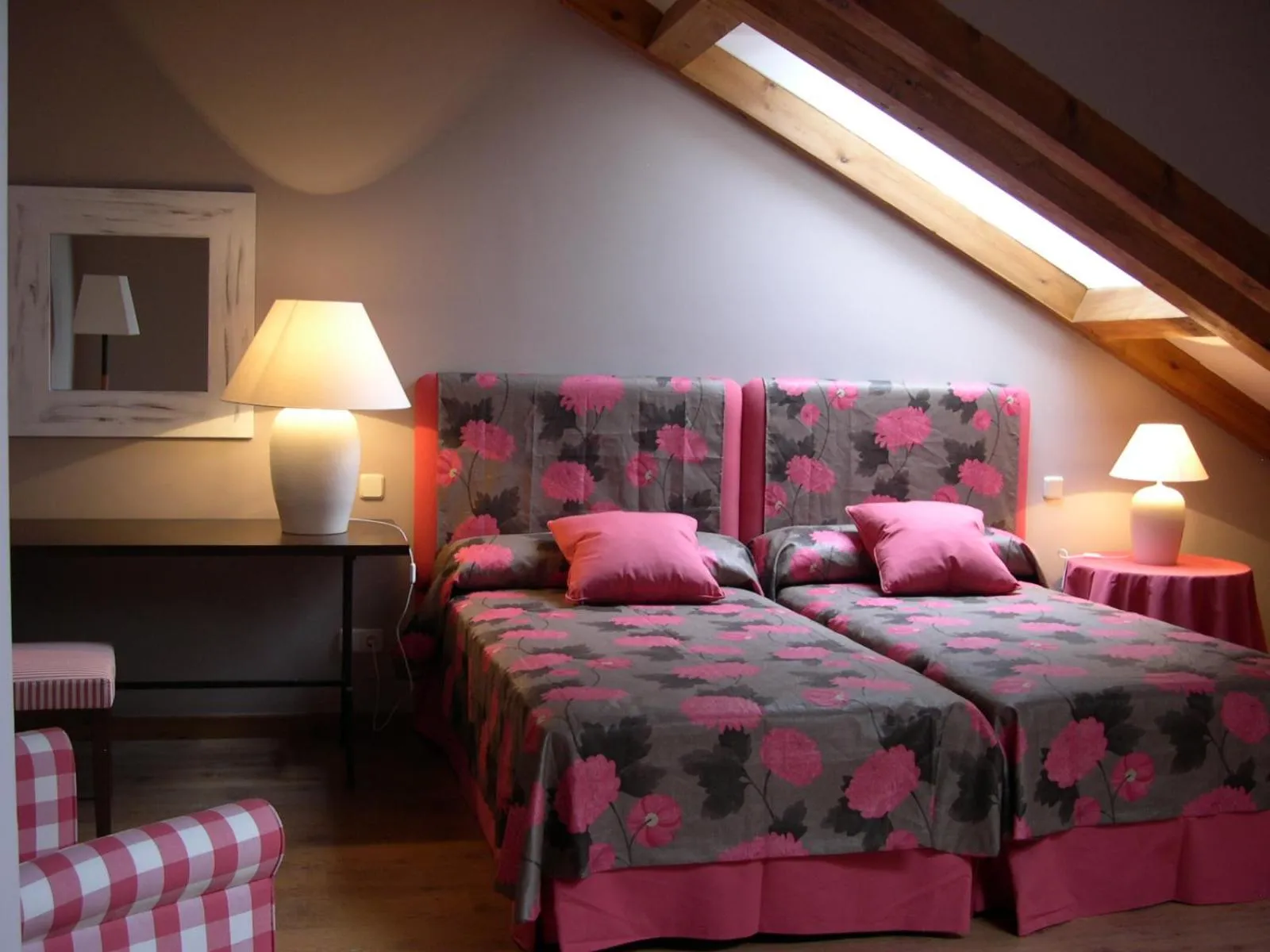 Bed in Hotel Rural El Jardin de la Hilaria