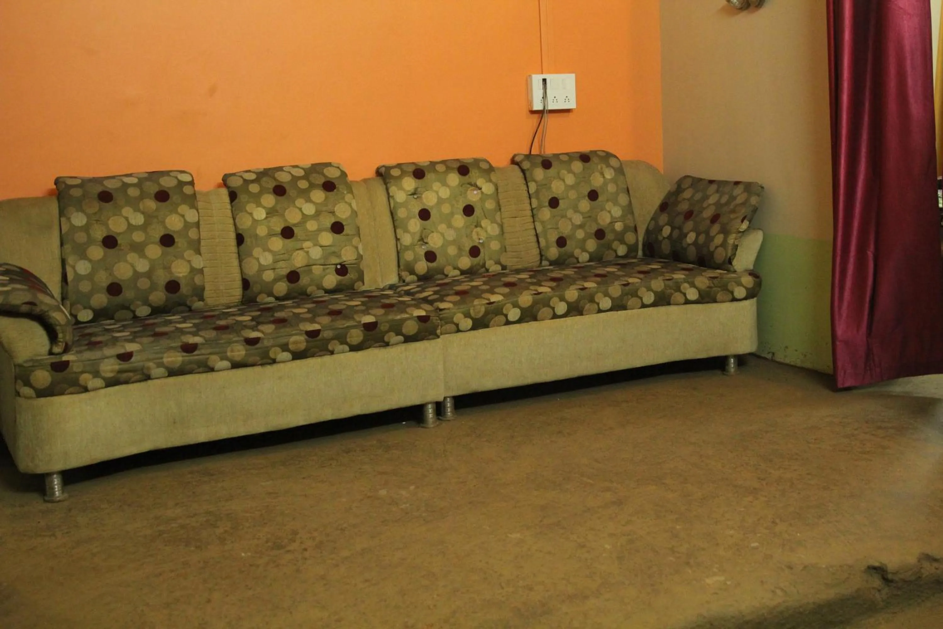 Living room in Shree Ramkrishna Anandvan