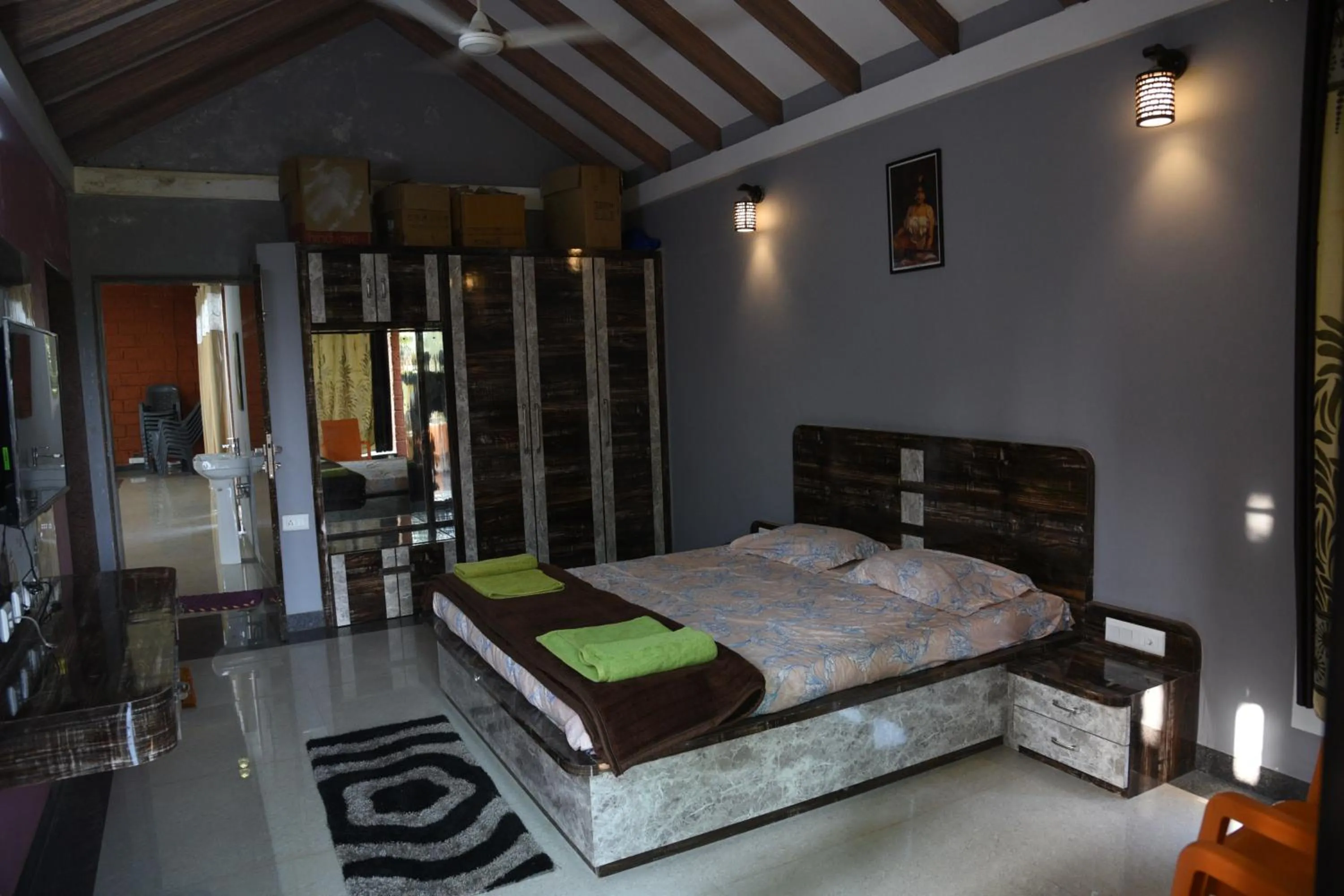 Bed in Shree Ramkrishna Anandvan