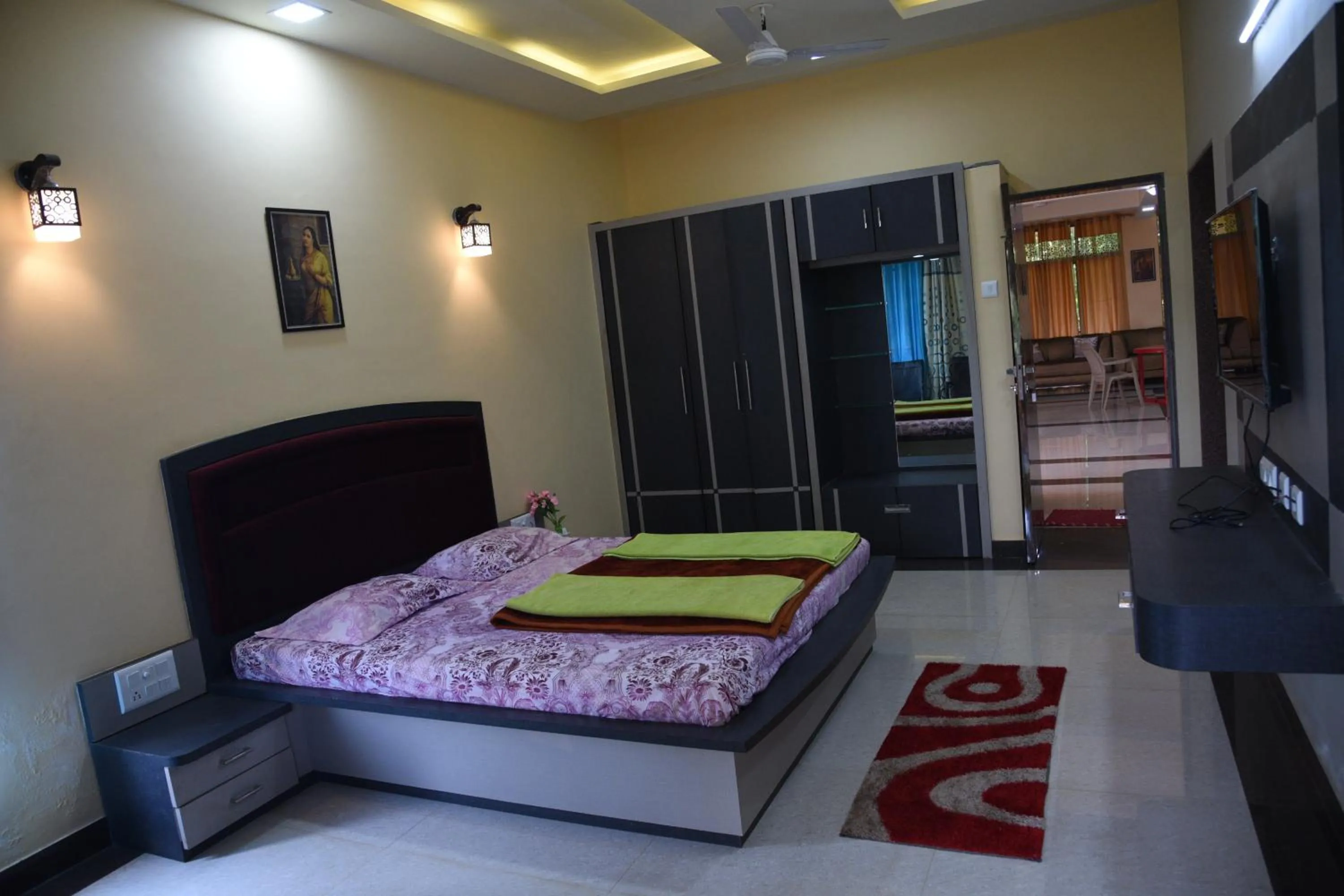 Bed in Shree Ramkrishna Anandvan